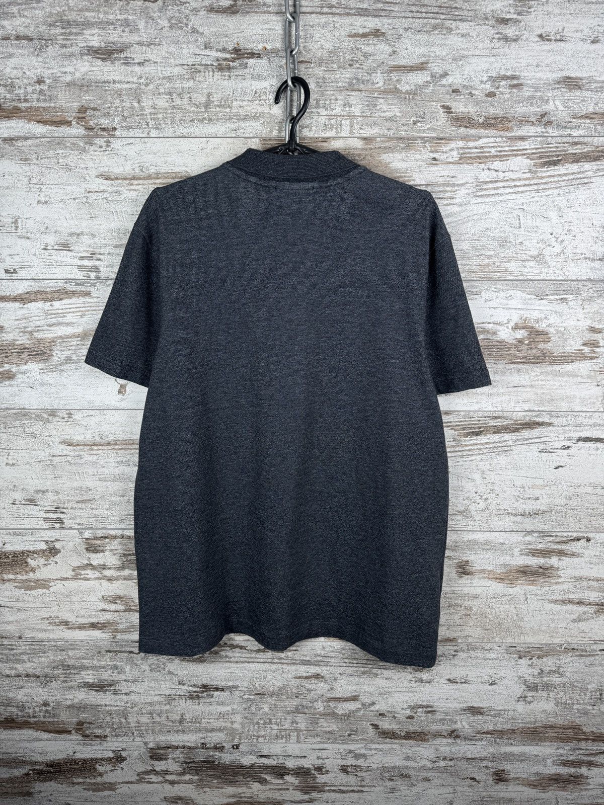 Lacoste Mens Lecoste polos luxury grey t-shirt tee size L Size US L / EU 52-54 / 3 - 11 Thumbnail