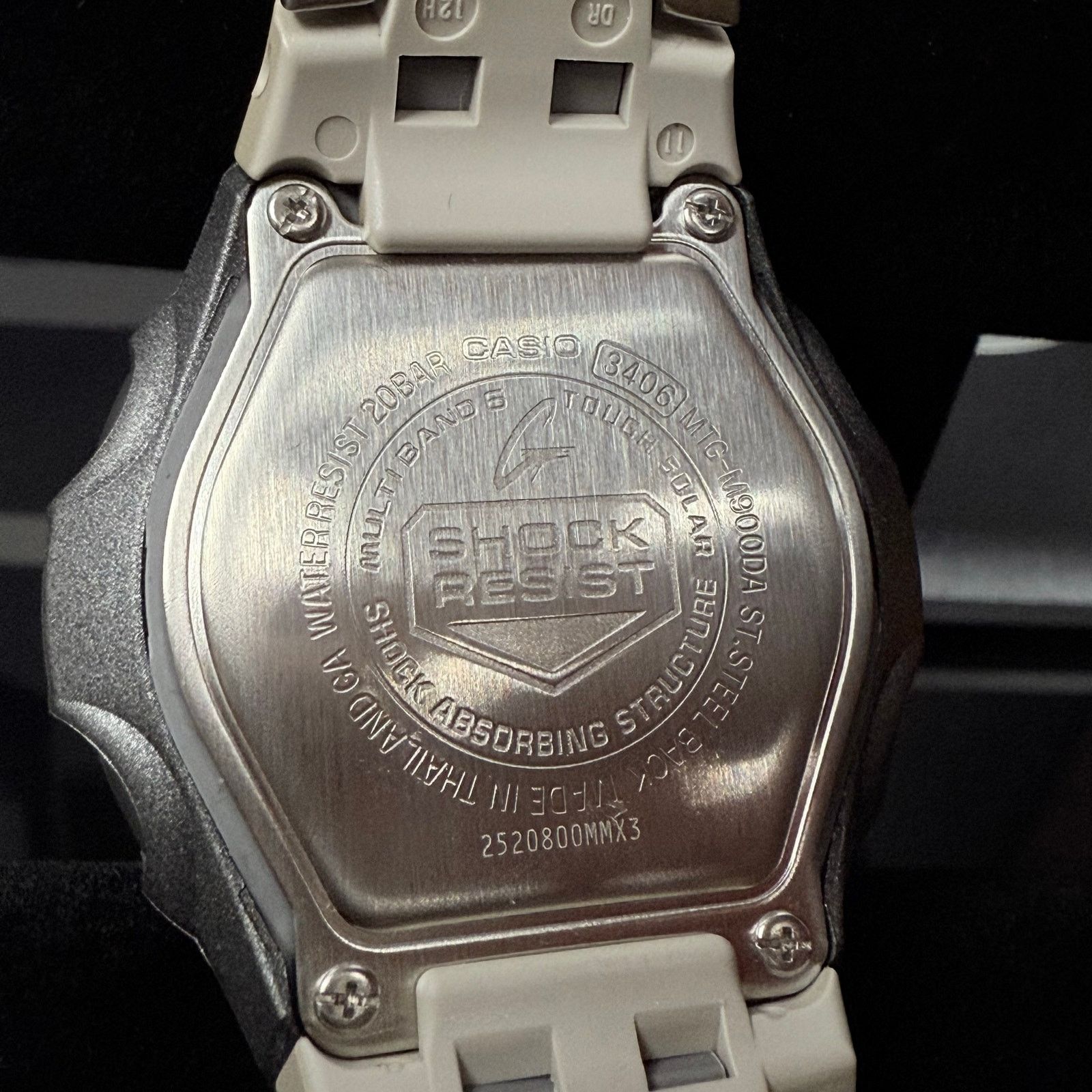 G Shock Casio Men's SOLAR DIGITAL Watch G-Shock M900DA Chronograph Size 46 - 2 Thumbnail