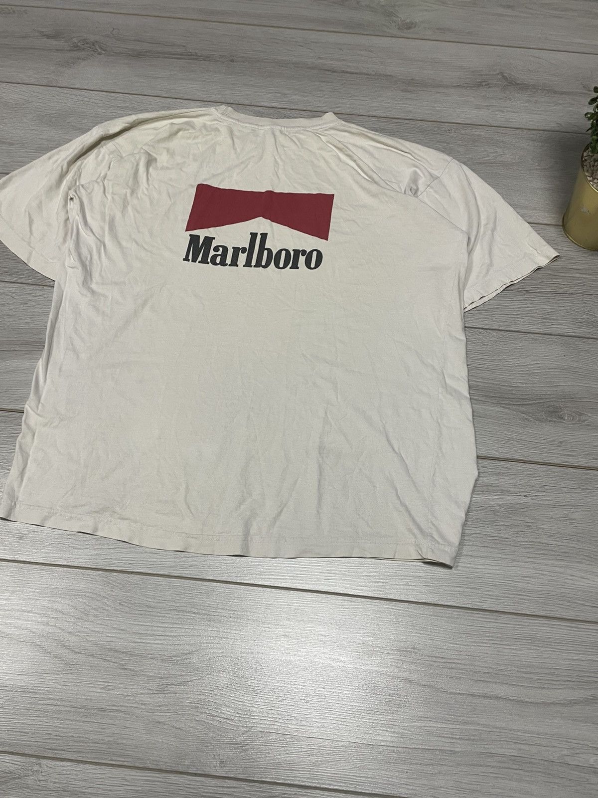 Marlboro Marlboro big logo vintage tee promo t-shirt Size US XL / EU 56 / 4 - 1 Thumbnail