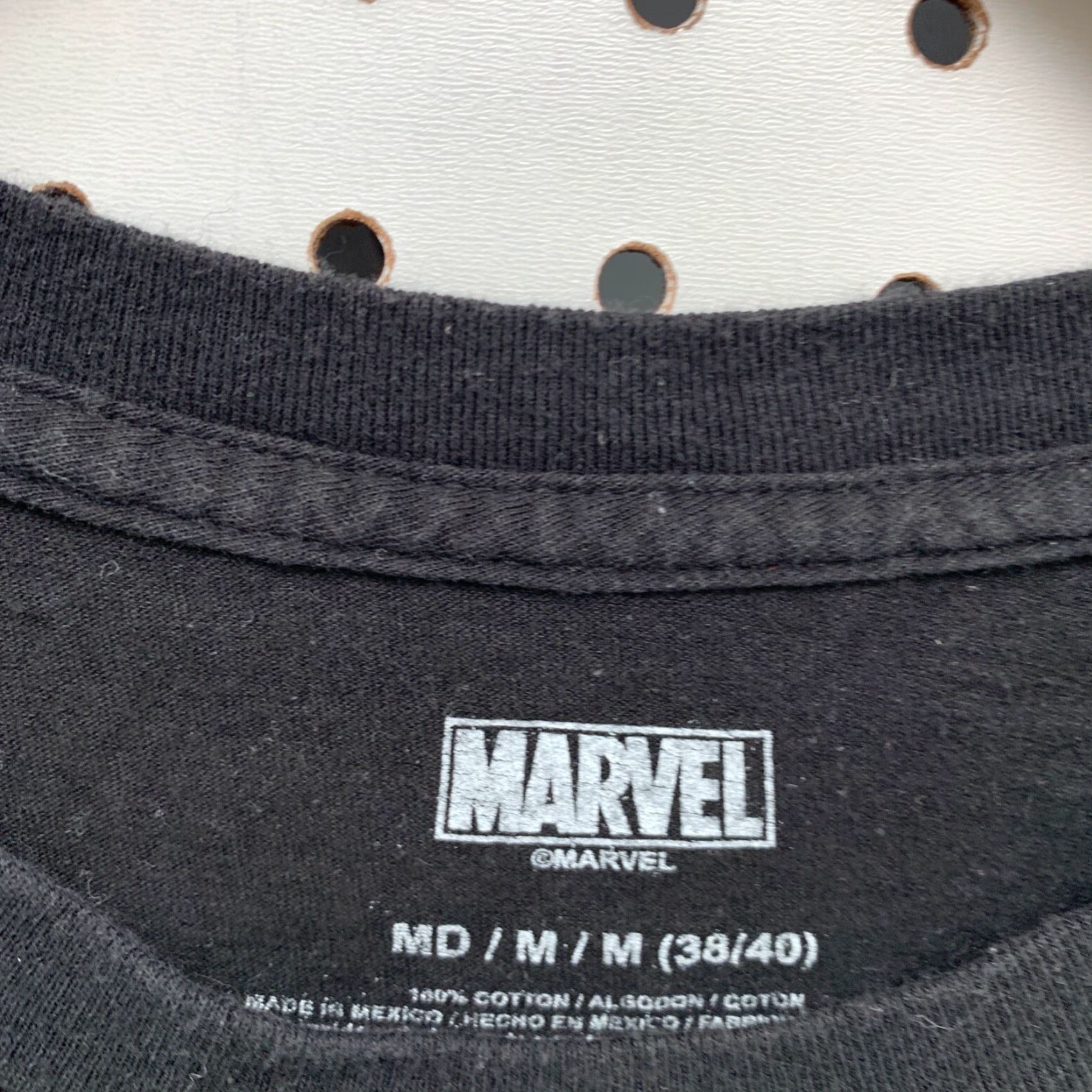 Vintage Marvel Black Panther Medium Adult Shirt Black Short Sleeve Big Graphic Movie Tee Size US M / EU 48-50 / 2 - 6 Thumbnail