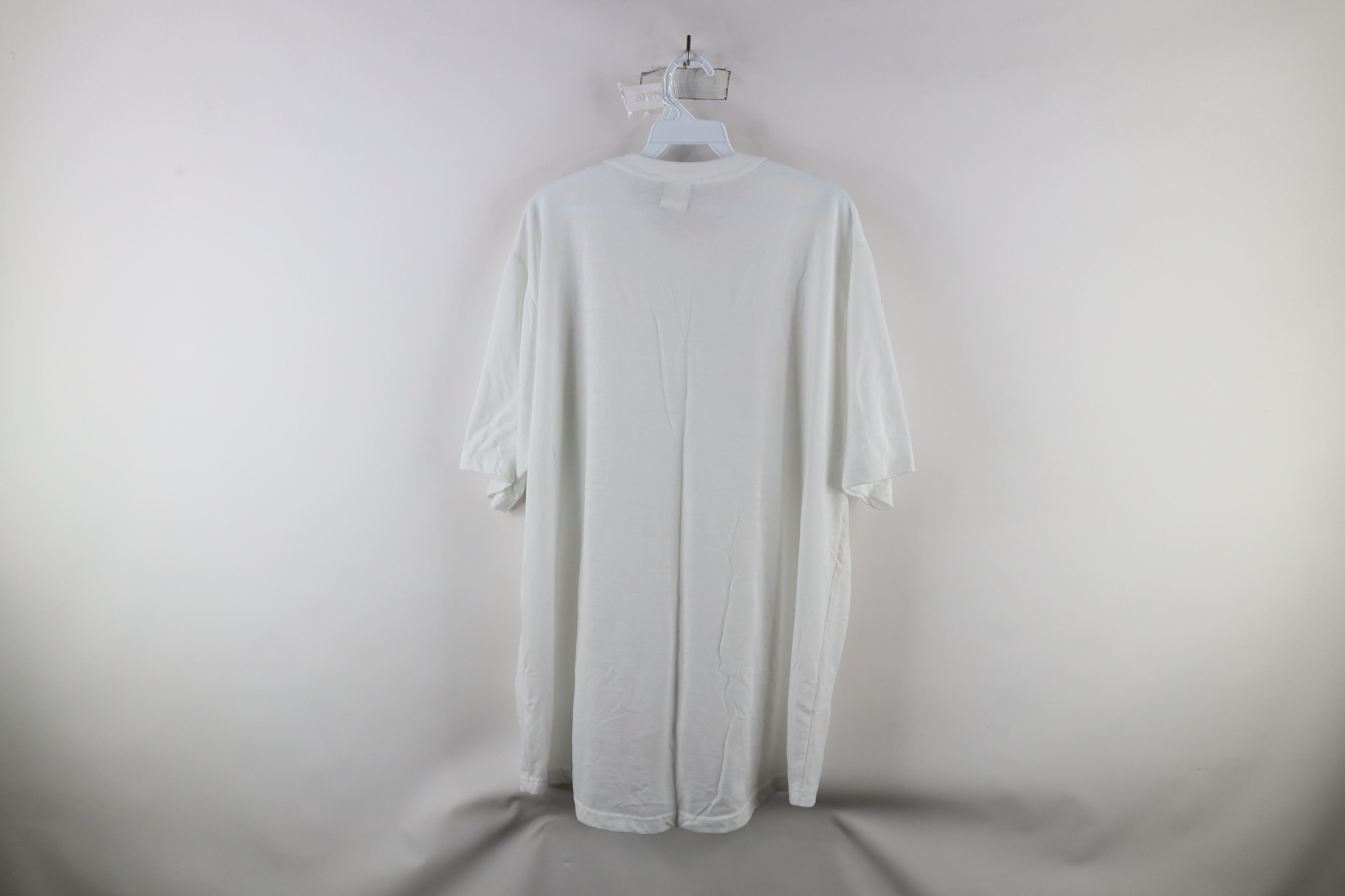 Cabelas × Vintage Vintage 90s Cabelas Blank Short Sleeve T-Shirt White USA Size US XL / EU 56 / 4 - 7 Thumbnail