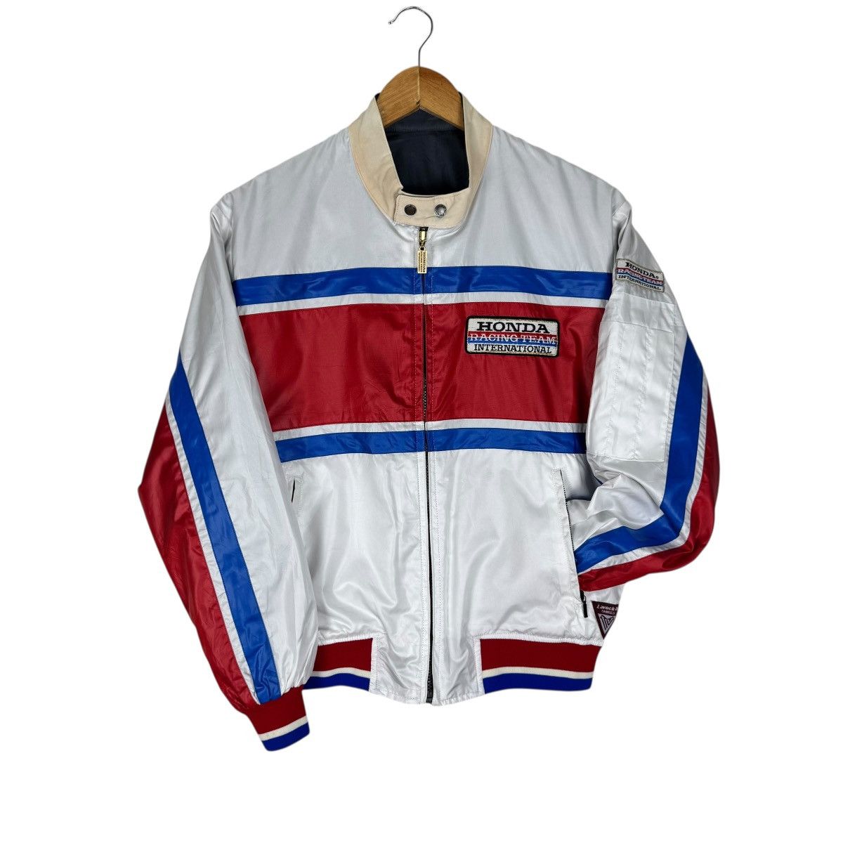 Honda 🔥80s HONDA RACING TEAM REVERSIBLE JACKET Size US M / EU 48-50 / 2 - 1 Thumbnail