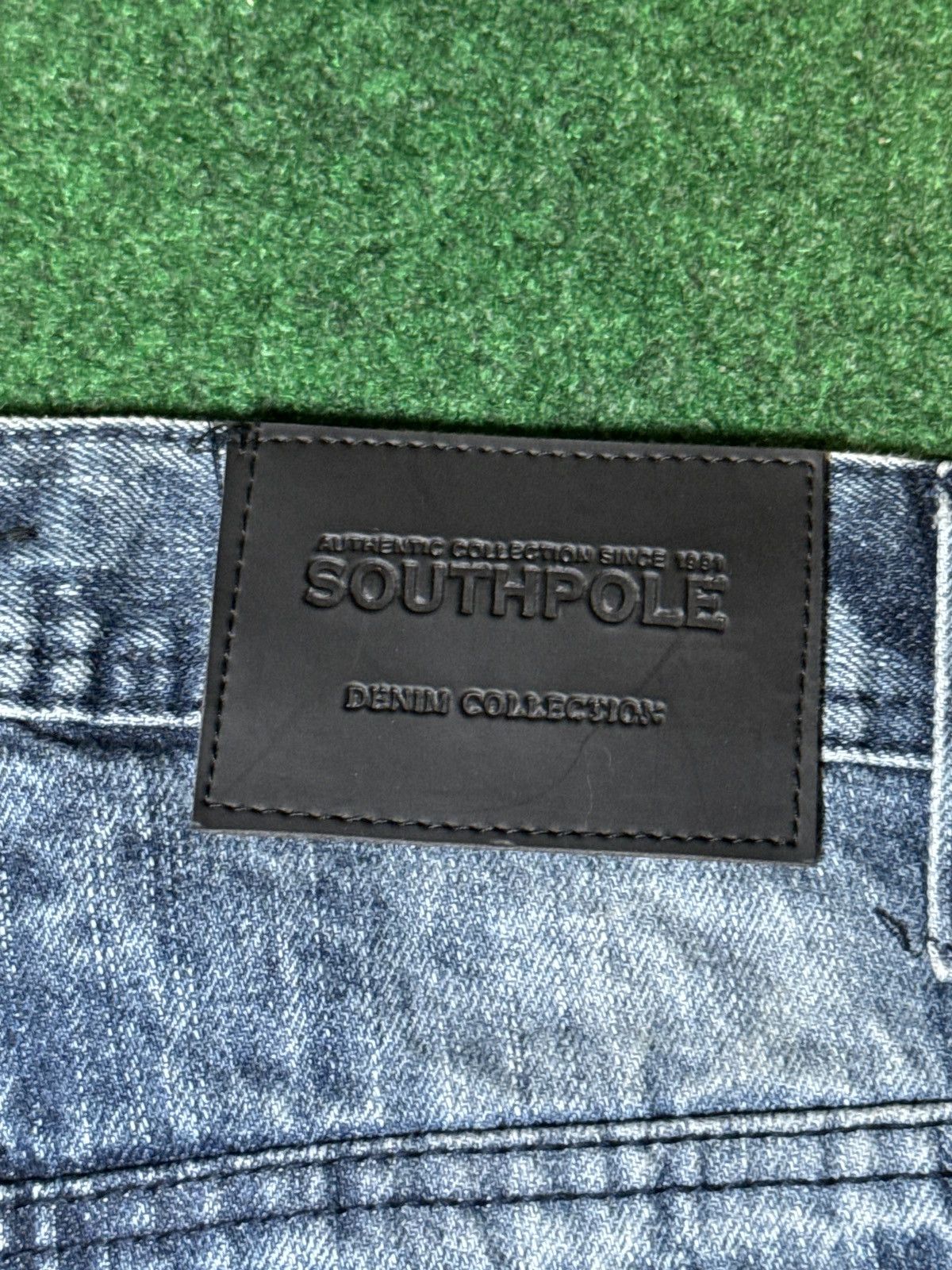 Southpole × Vintage Y2K Southpole Acid Wash Distressed Mens Slim Hip Hop Jeans Size US 36 / EU 52 - 5 Thumbnail