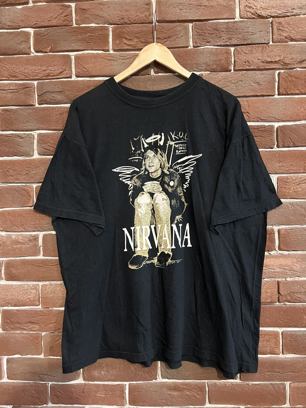 トップス 90s Nirvana Sliver Backstage Pass XL VINTAGE(ヴィンテージ) 90s NIRVANA SLIVER BACKSTAGE PASS