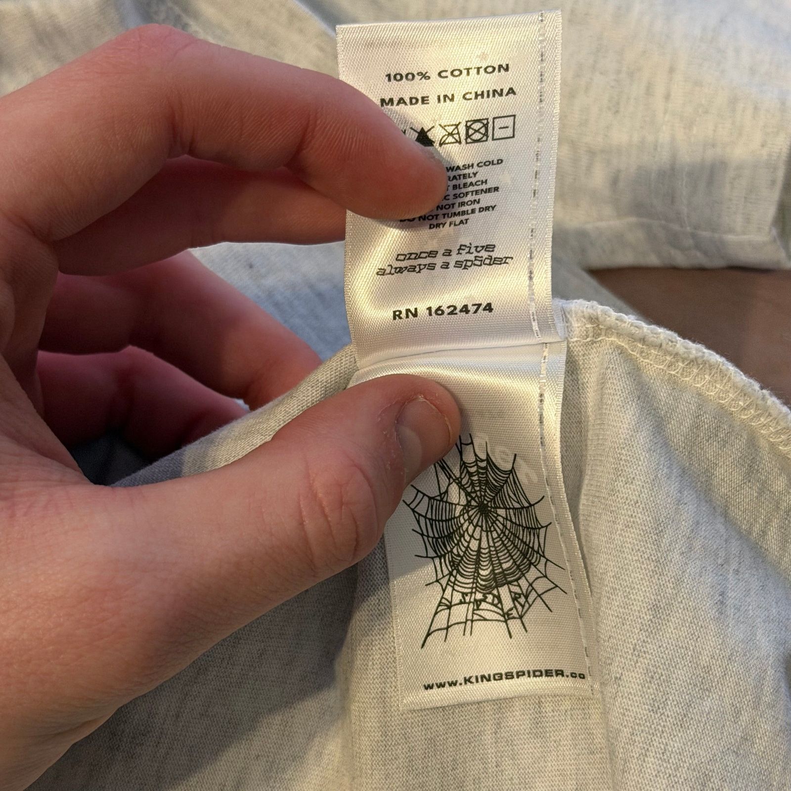 Sp5der Sp5der OG Web V2 T-Shirt Size US L / EU 52-54 / 3 - 5 Thumbnail