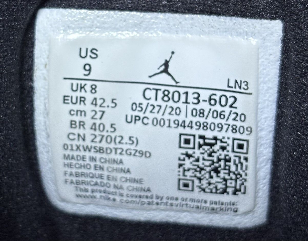 Jordan Brand Jordan 12 Retro Reverse Flu Game 2020 Size 9 Size US 9 / EU 42 - 6 Thumbnail