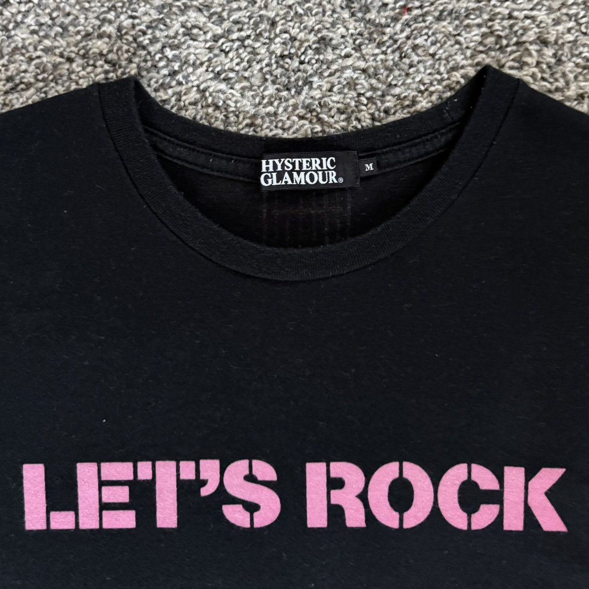 Hysteric Glamour *RARE* Hysteric Glamour “Lets Rock” Tee Size US M / EU 48-50 / 2 - 5 Thumbnail