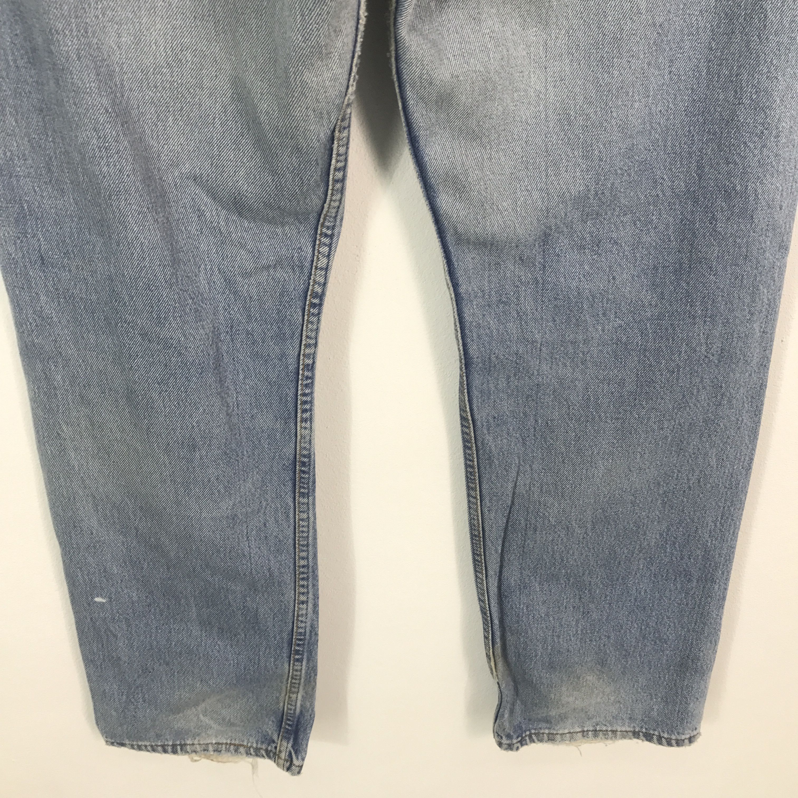 Levi's Rare levi's 501 distressed denim Jeans Size US 34 / EU 50 - 6 Thumbnail