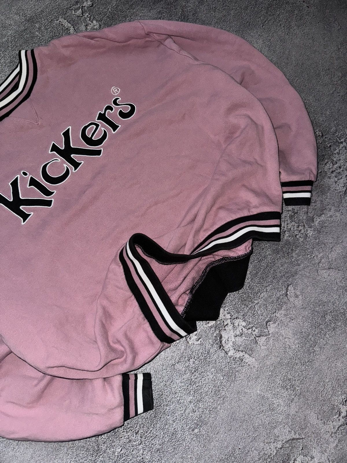 Kickers × Vintage Kickers M big logo sweatshirt jumper pullover long sleeve Size US M / EU 48-50 / 2 - 3 Thumbnail