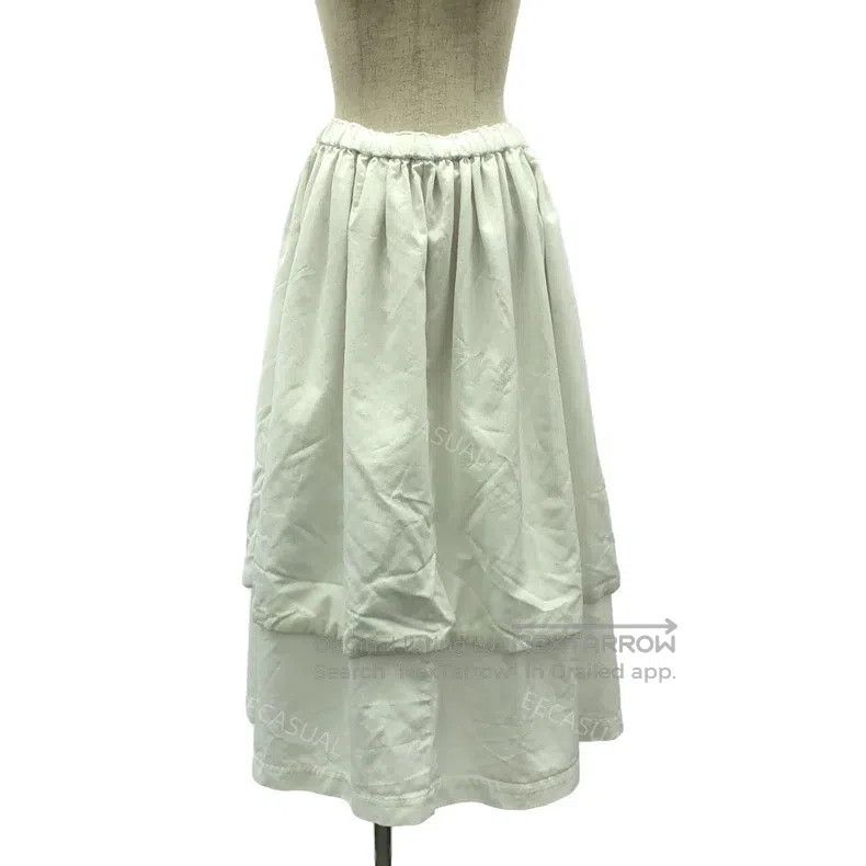 Comme des Garcons Comme Des Garcons size S White Drawstring Layered Double L Size 23" - 2 Thumbnail