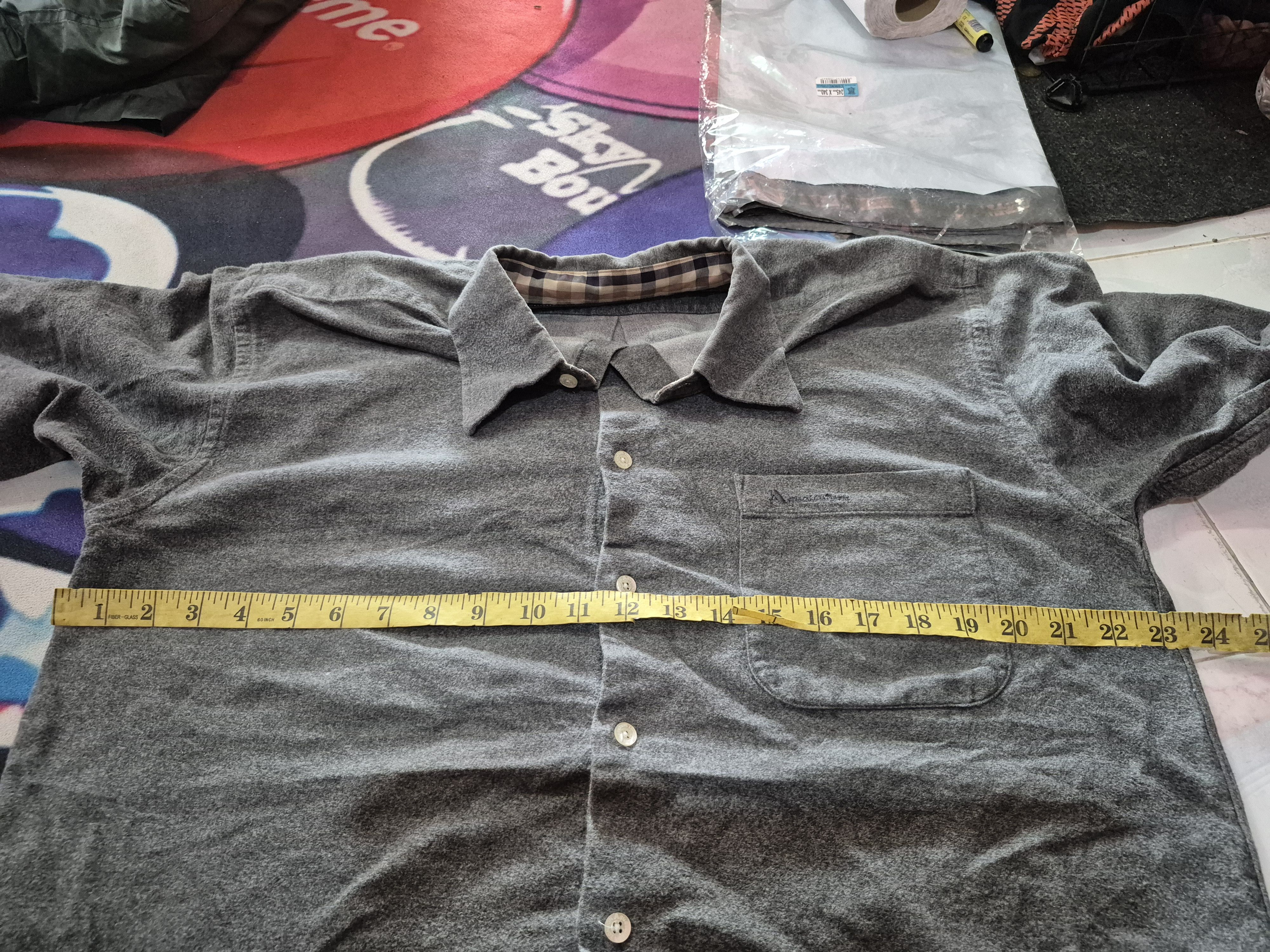Aquascutum 🔥 Aquascutum London Button Ups Casual Football Hooligan Size US M / EU 48-50 / 2 - 7 Thumbnail