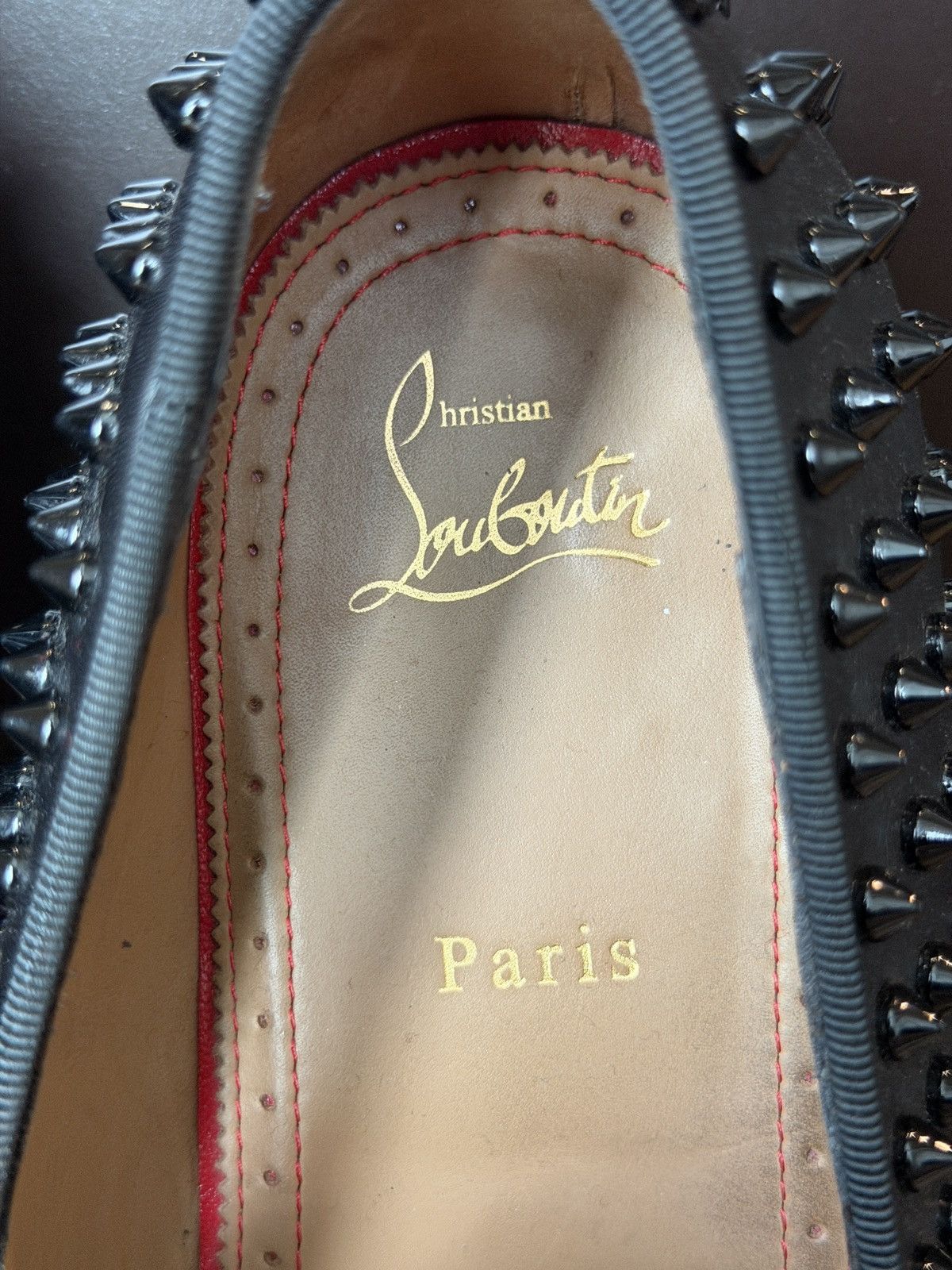 Christian Louboutin Christian Louboutin Dandy Spike Loafers Size US 9.5 / EU 42-43 - 10 Thumbnail