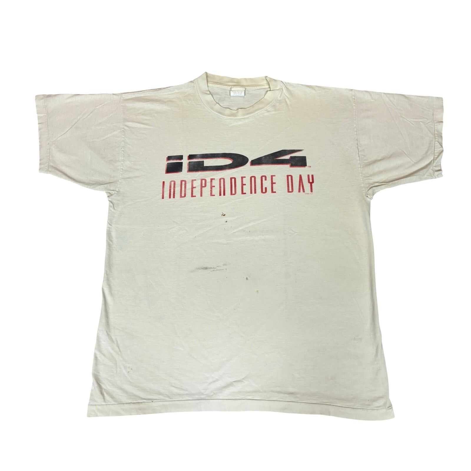 Vintage Vintage 1996 Independence Day ID4 Tee Shirt Men's XL Size US XL / EU 56 / 4 - 1 Thumbnail