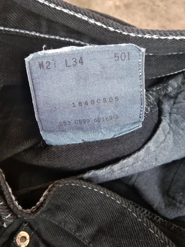 Levi's × Vintage 90s Vintage Levis 501 Made In USA Distressed Jeans 27x32 Size US 27 - 7 Thumbnail