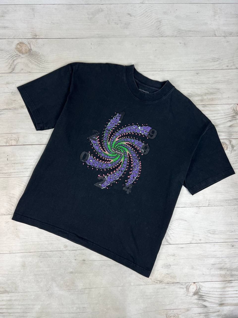 AllSaints Fraktyl Graphic T-Shirt