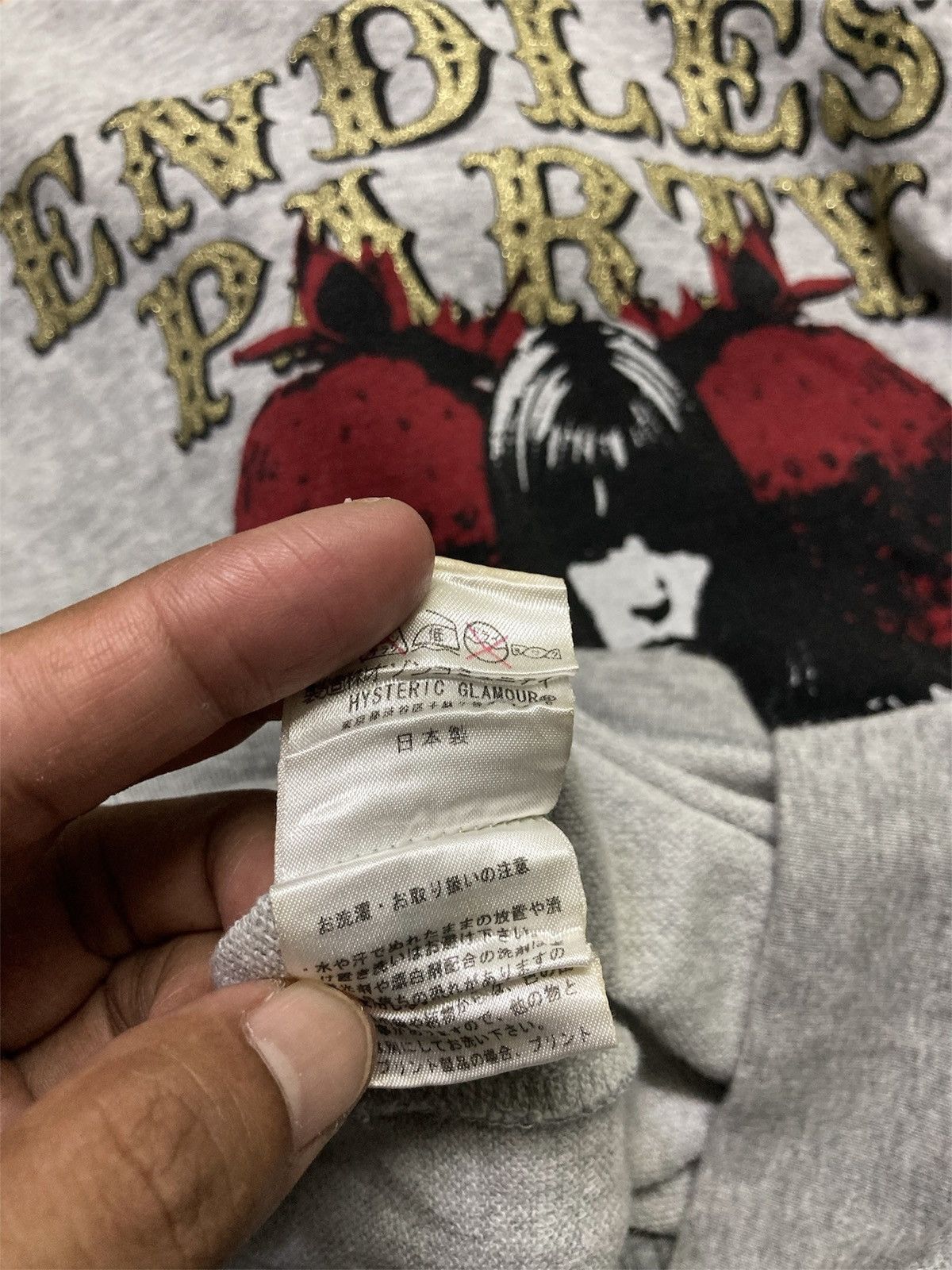 Hysteric Glamour Hysteric Glamour “Endless Party” Full-Zip Sweater Size S / US 4 / IT 40 - 12 Thumbnail