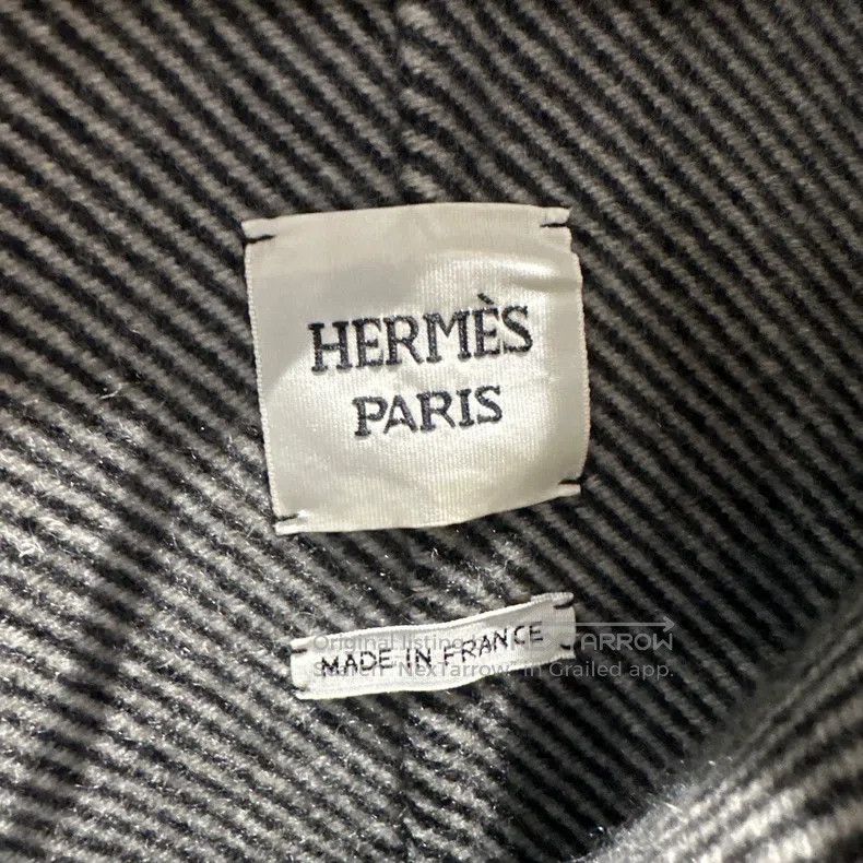 Hermes Hermes Cashmere Checkered Collar Overcoat Size XS / US 0-2 / IT 36-38 - 3 Thumbnail
