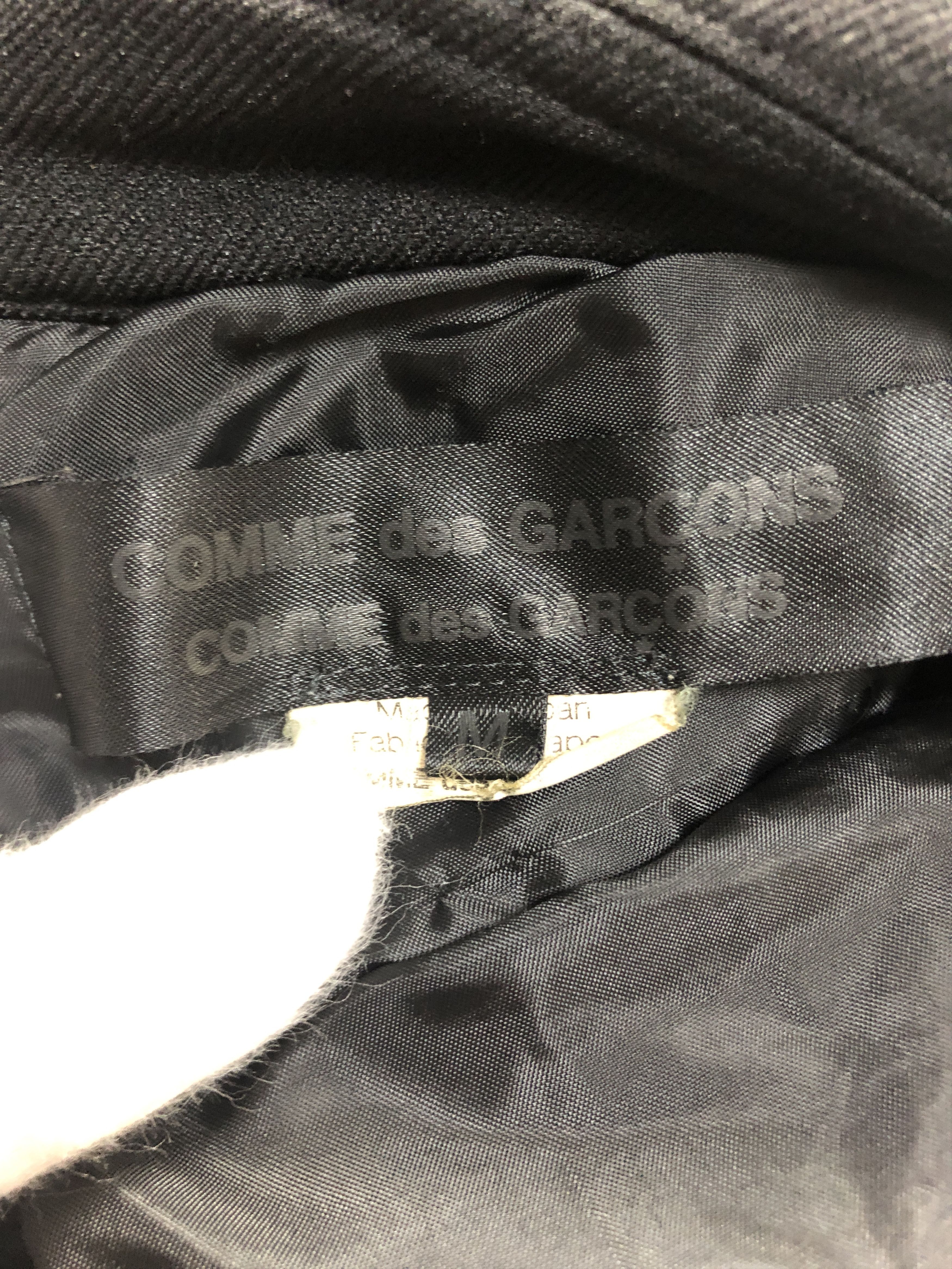 Comme des Garcons COMME des GARCONS wool trench coat 0-15-205 278.5 Size US M / EU 48-50 / 2 - 3 Thumbnail