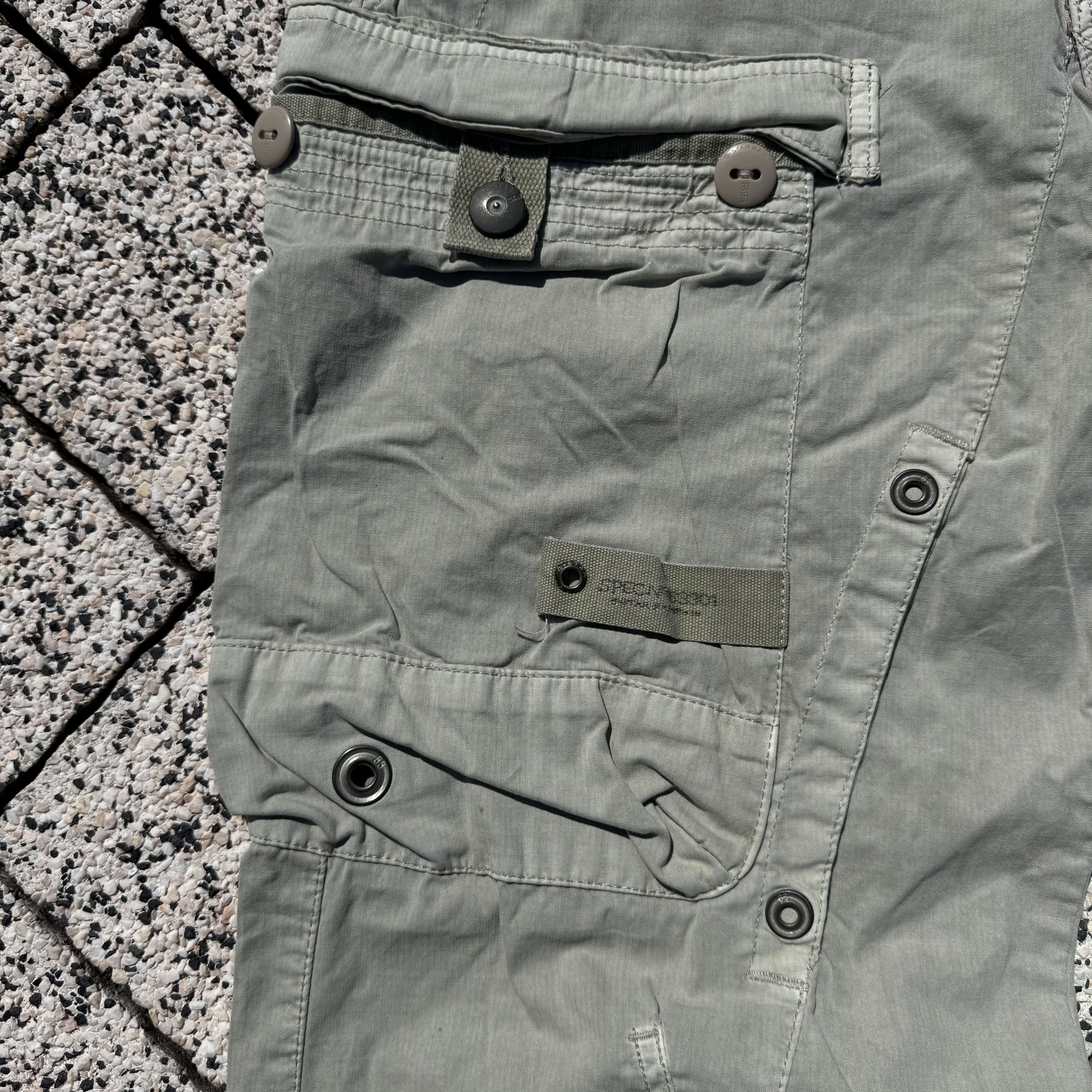 G-Star G STAR RAW SOUTH BELT PANT JUNYA WATANABE STYLE Y2K Size US 32 / EU 48 - 7 Thumbnail