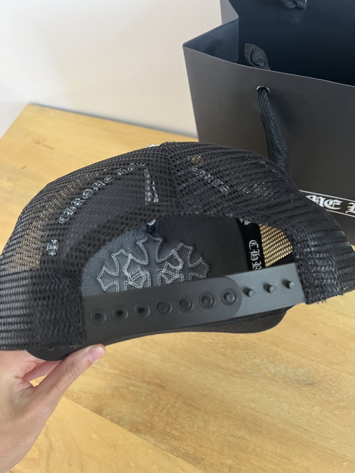 Chrome Hearts Chrome hearts cimetary hat black/white Size ONE SIZE - 8 Thumbnail