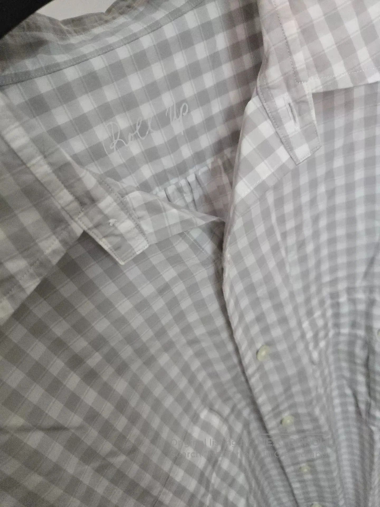 Porter Classic Porter Classic Roll Up Kyoto Limited Gray Check Shirt. Size US M / EU 48-50 / 2 - 5 Thumbnail