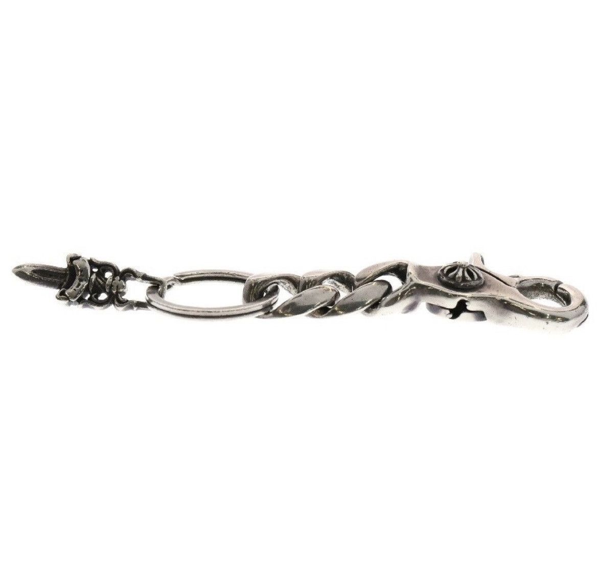 Chrome Hearts Chrome Hearts Classic Link Keychain Silver Size ONE SIZE - 3 Thumbnail