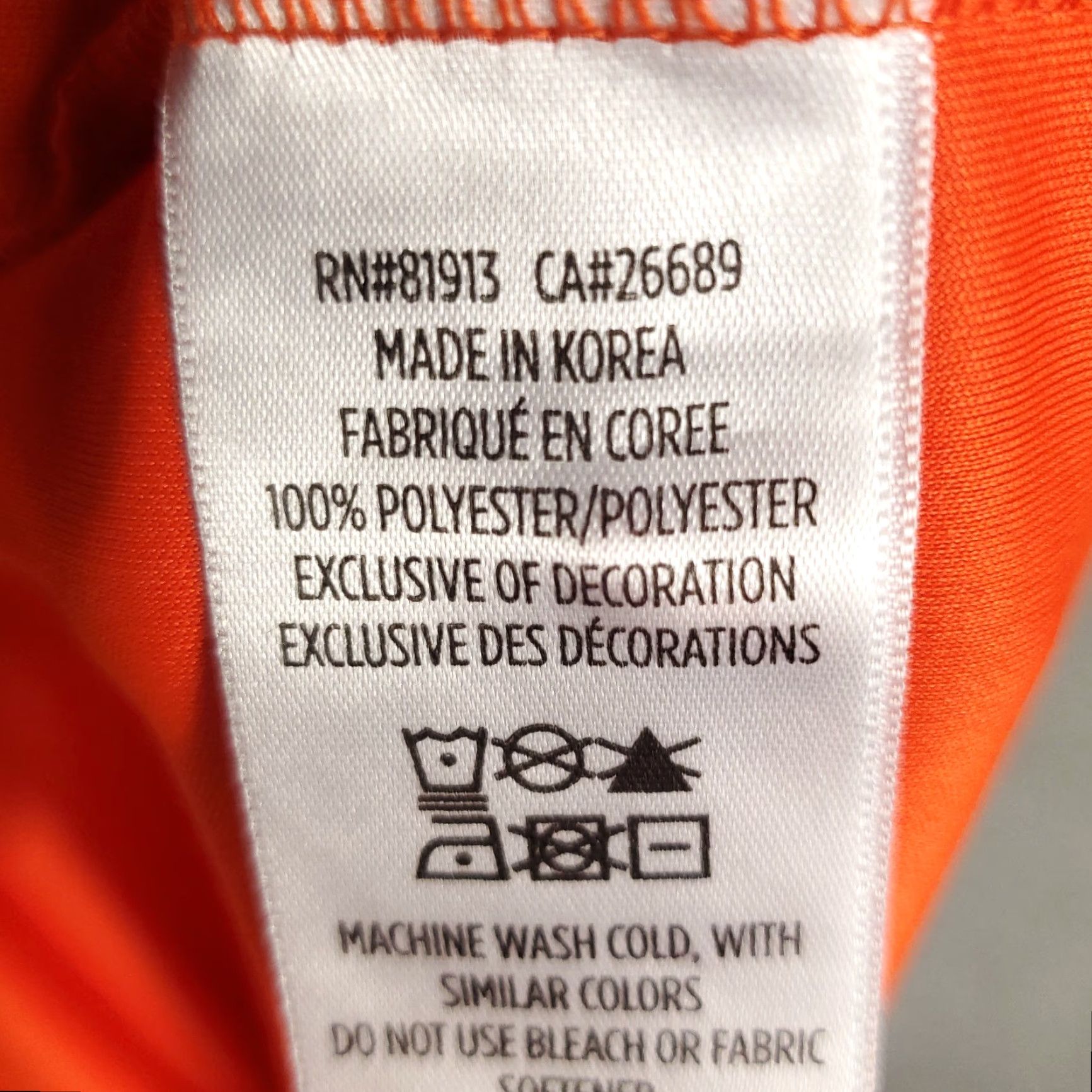 Robert Graham Robert Graham Polo Shirt Mens Large Orange Polyester Golf Short Sleeve Size US L / EU 52-54 / 3 - 7 Thumbnail