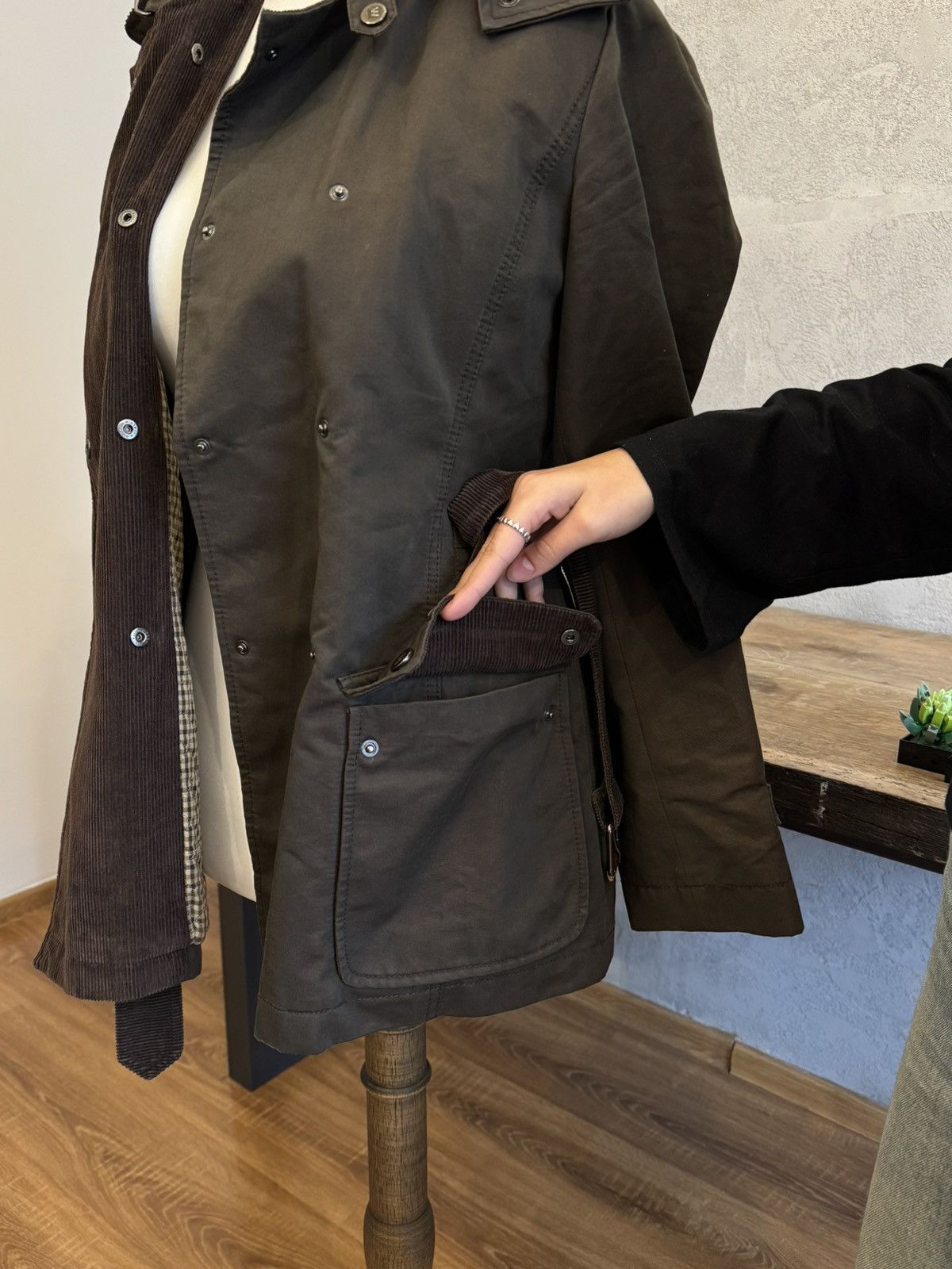 Weekend Max Mara Max Mara Weekend luxury jacket army avant garde swag y2k sk8 Size S / US 4 / IT 40 - 6 Thumbnail