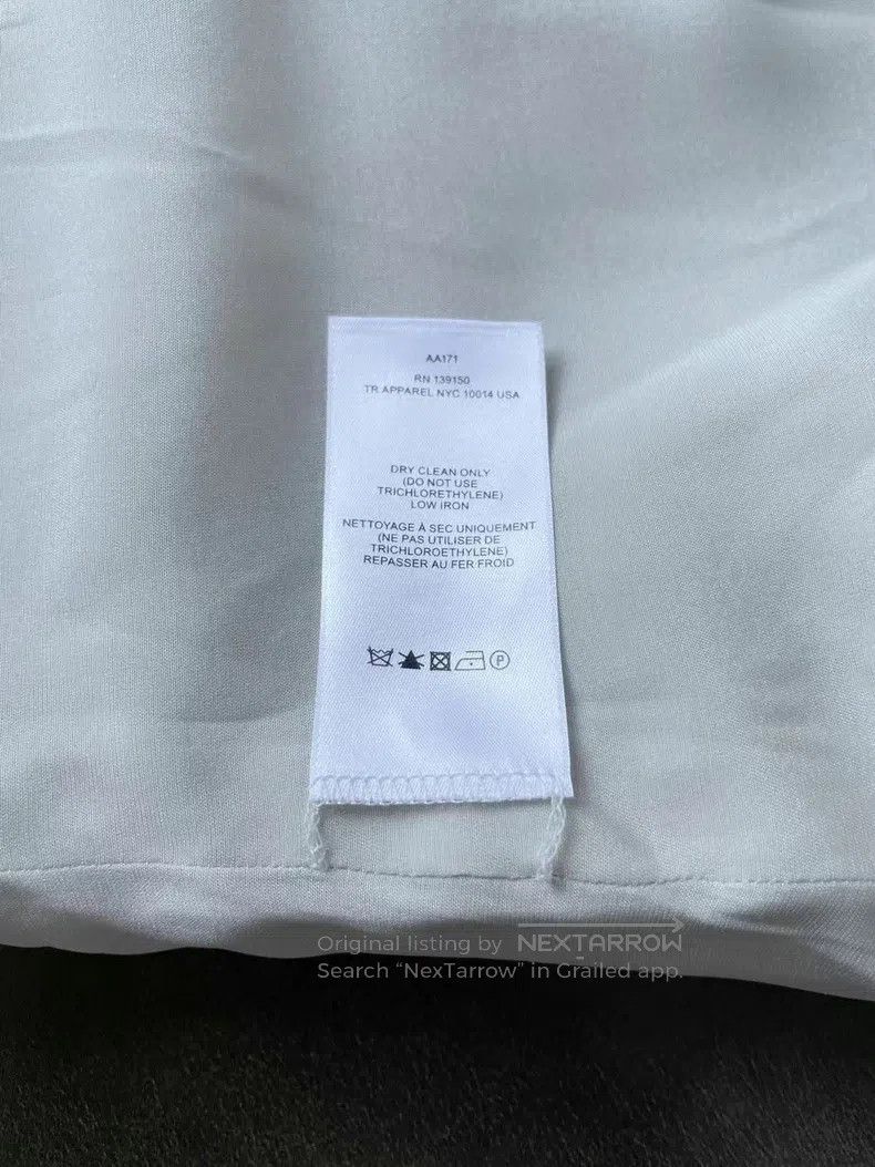 The Row The Row Lime White Dress Size L / US 10 / IT 46 - 8 Thumbnail