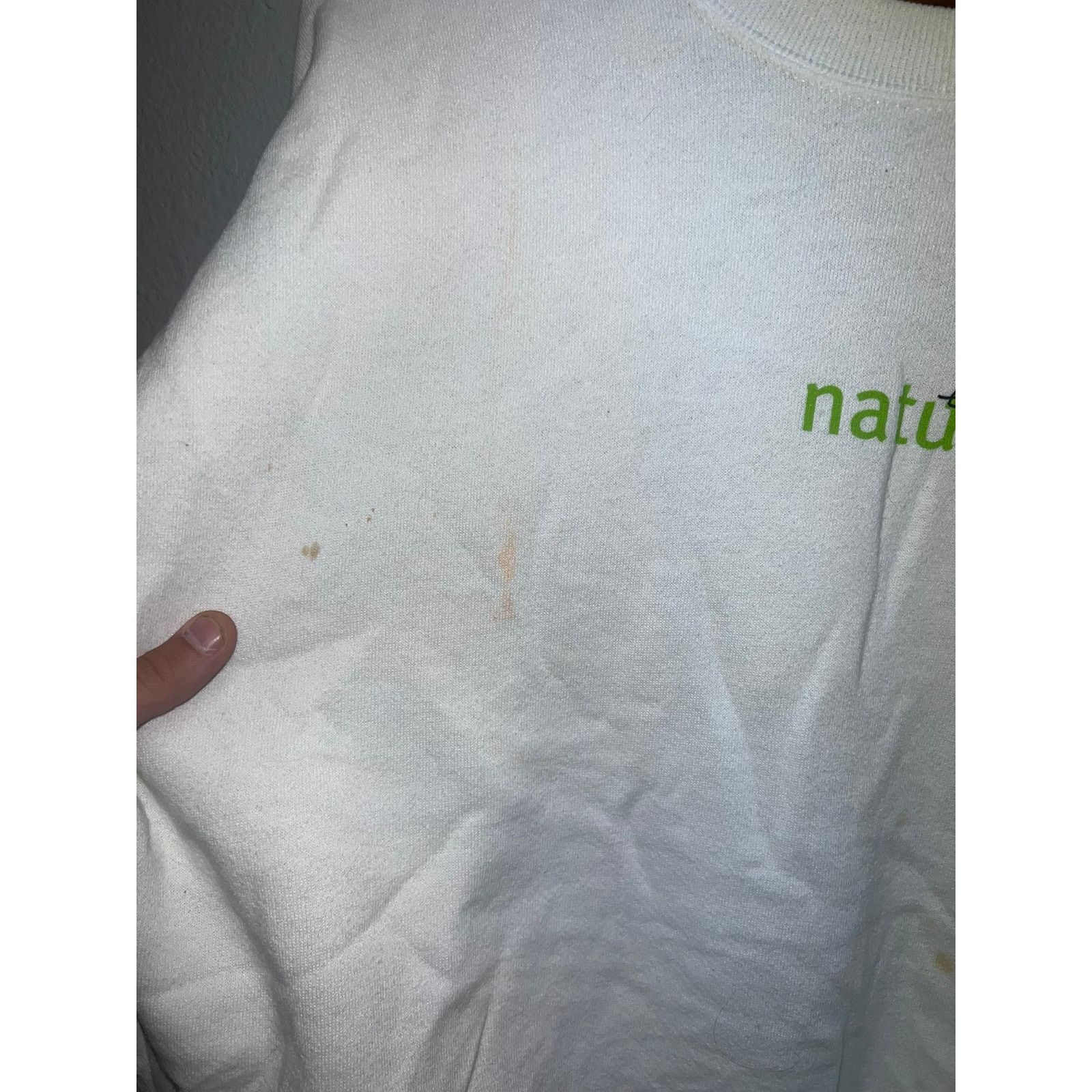 Vintage Vintage Jamba Juice Sweatshirt Natural Crewneck Yellowed 2XL Size US XXL / EU 58 / 5 - 5 Thumbnail