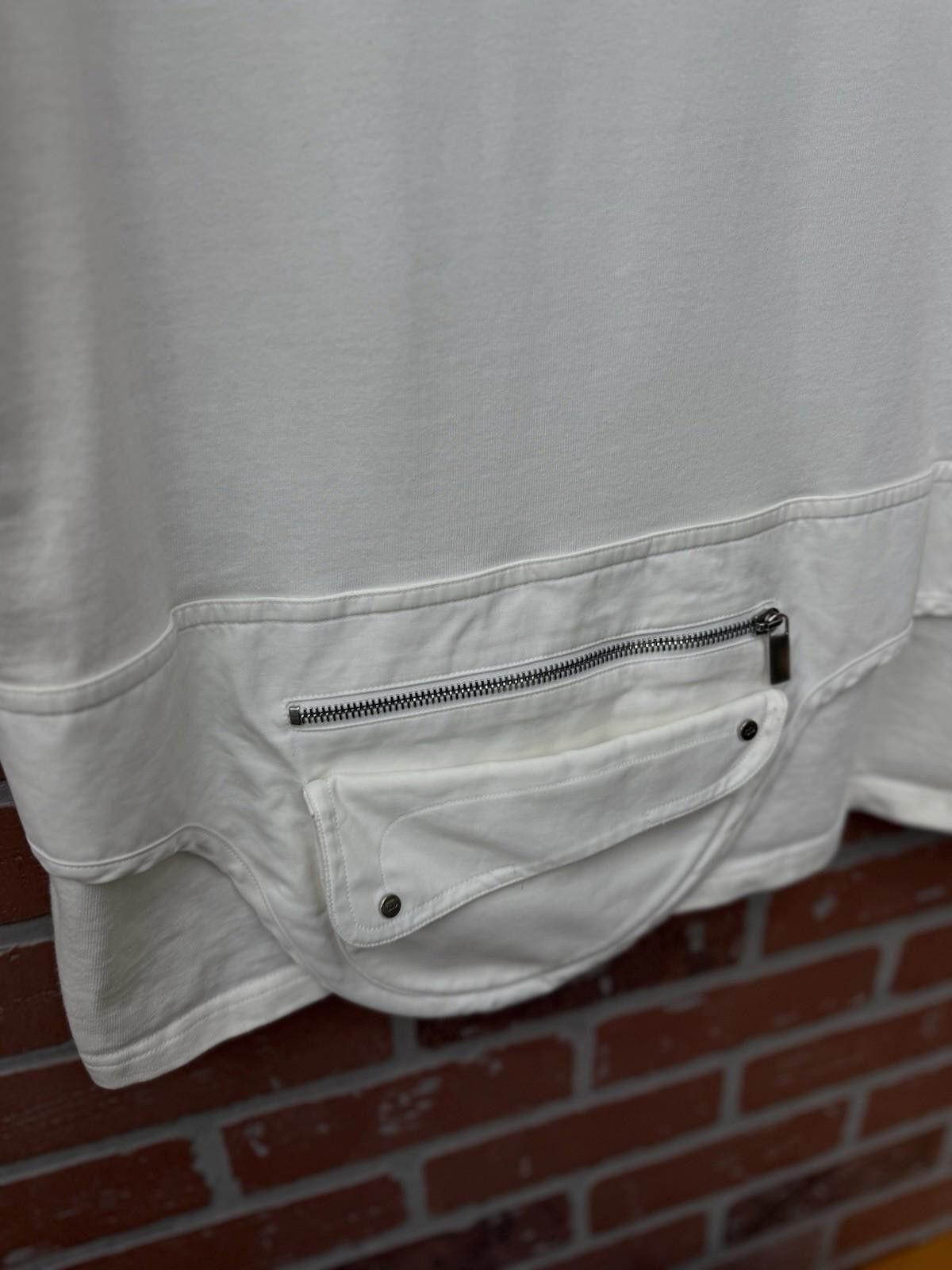 Dior Dior Mens Saddle Zipper Pocket Tee Shirt Size 3XL White Size US XXL / EU 58 / 5 - 6 Thumbnail
