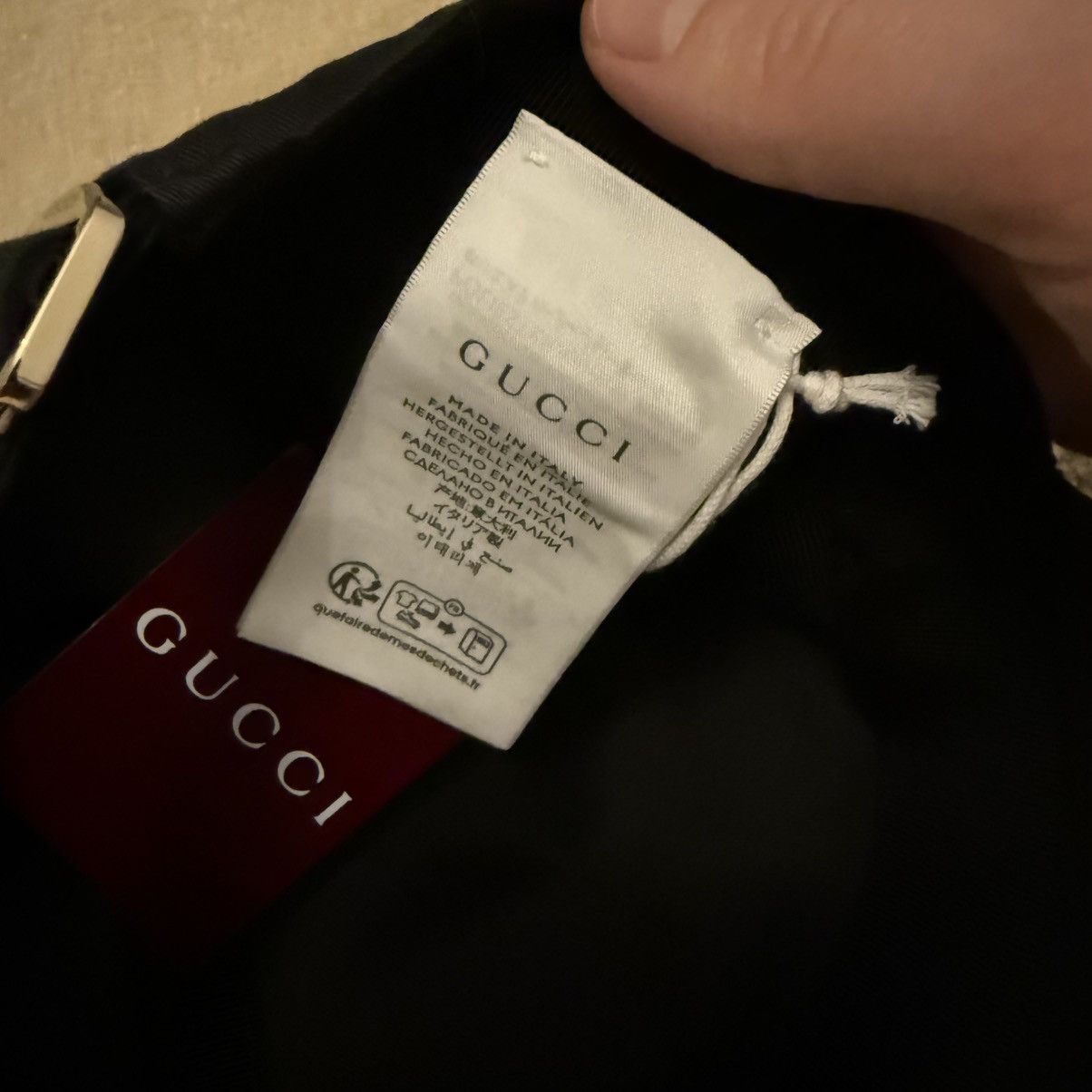 Gucci Gucci baseball cap hat size M GG logo embroidery emblem logo Size ONE SIZE - 7 Thumbnail