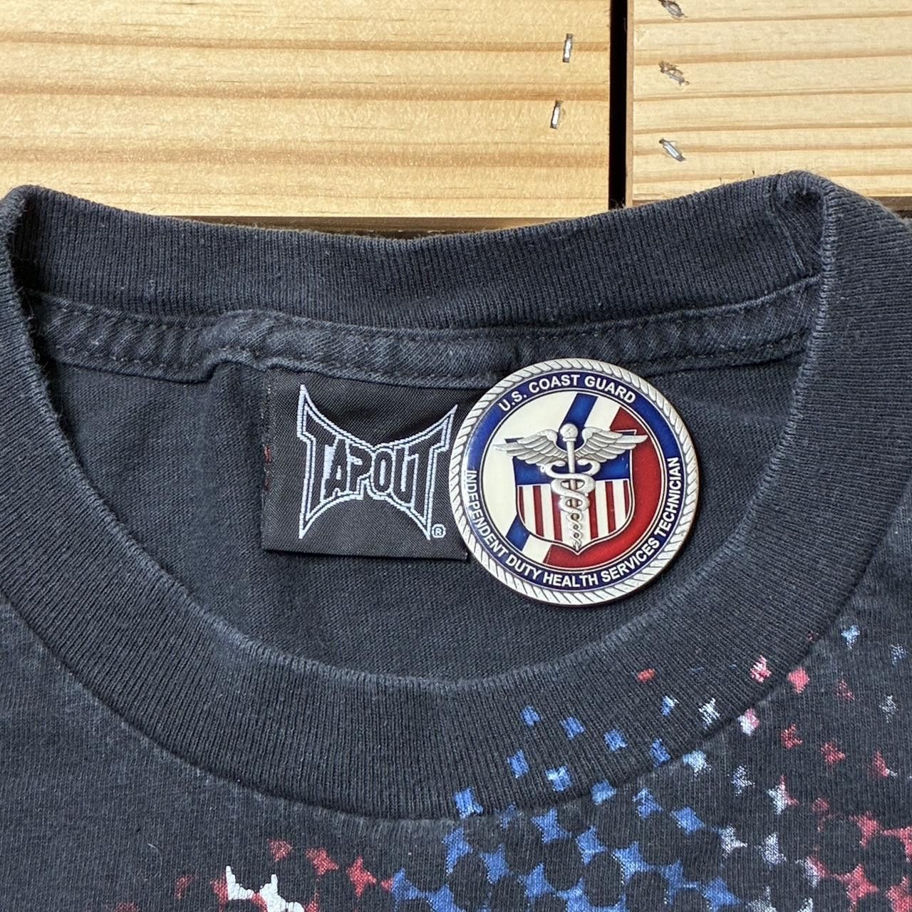 Tapout Vintage Tapout Hawaii Black MMA Tee Size XL Size US XL / EU 56 / 4 - 4 Thumbnail