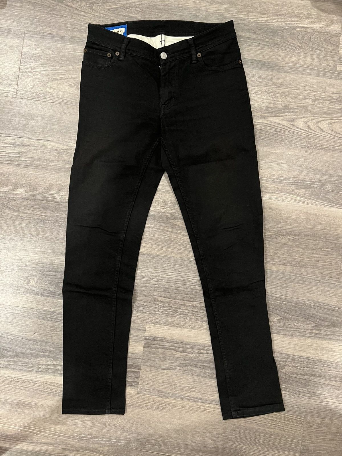 Acne Studios Bla Konst Black Jeans Size US 29 - 1 Thumbnail