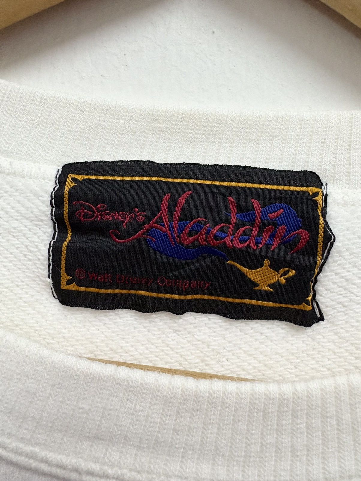 Cartoon Network Vintage 90's Disney Aladdin - Genie Huge Print Crewneck Size US M / EU 48-50 / 2 - 10 Thumbnail