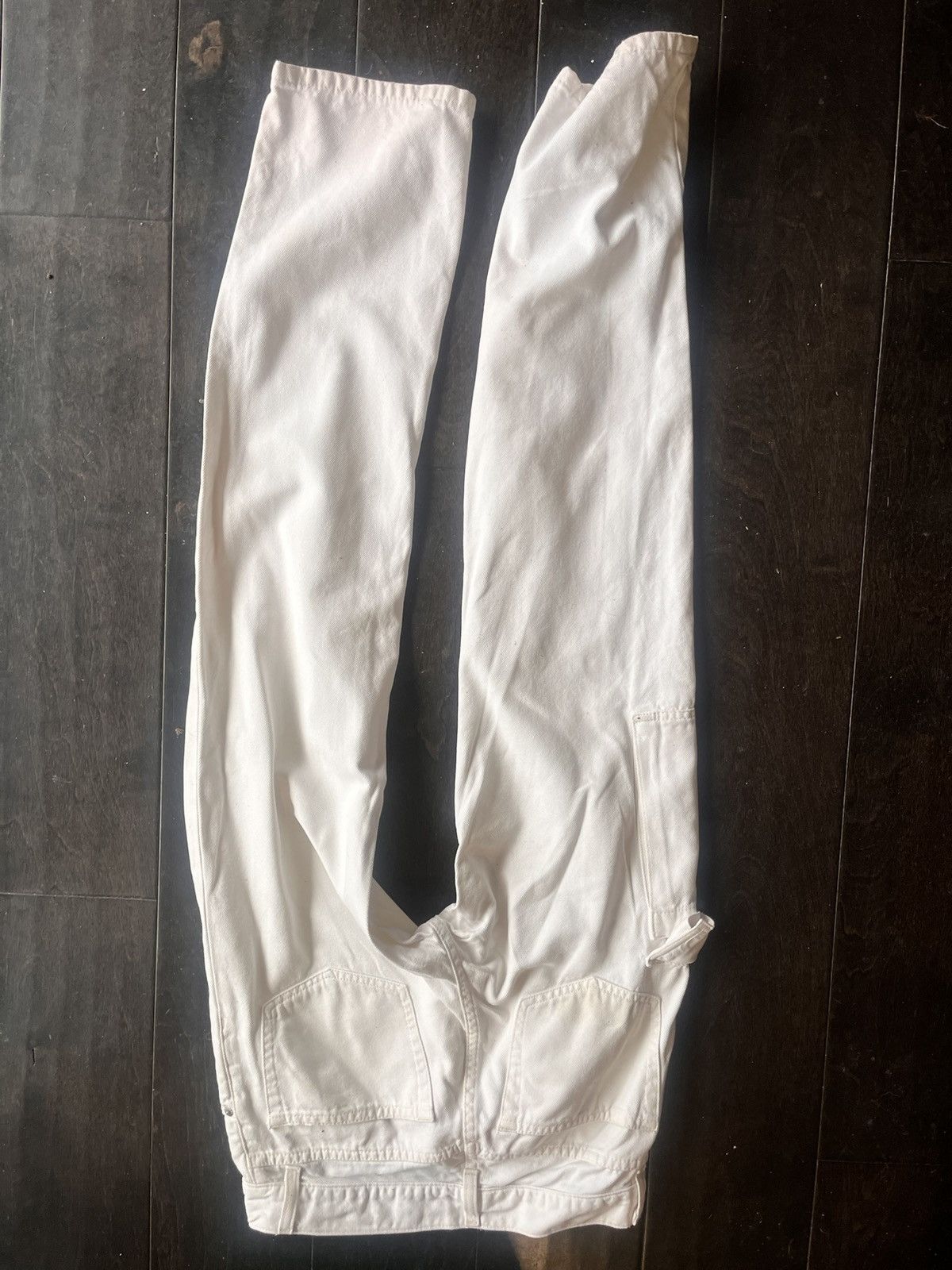 Helmut Lang Vintage 1998 Helmut Lang Side Pocket/Cargo Jeans Size US 28 / EU 44 - 2 Thumbnail