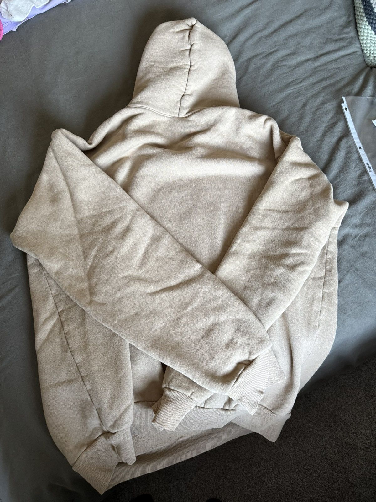 Drew House Drew House Khaki Skidoodle Hoodie Size US L / EU 52-54 / 3 - 3 Thumbnail
