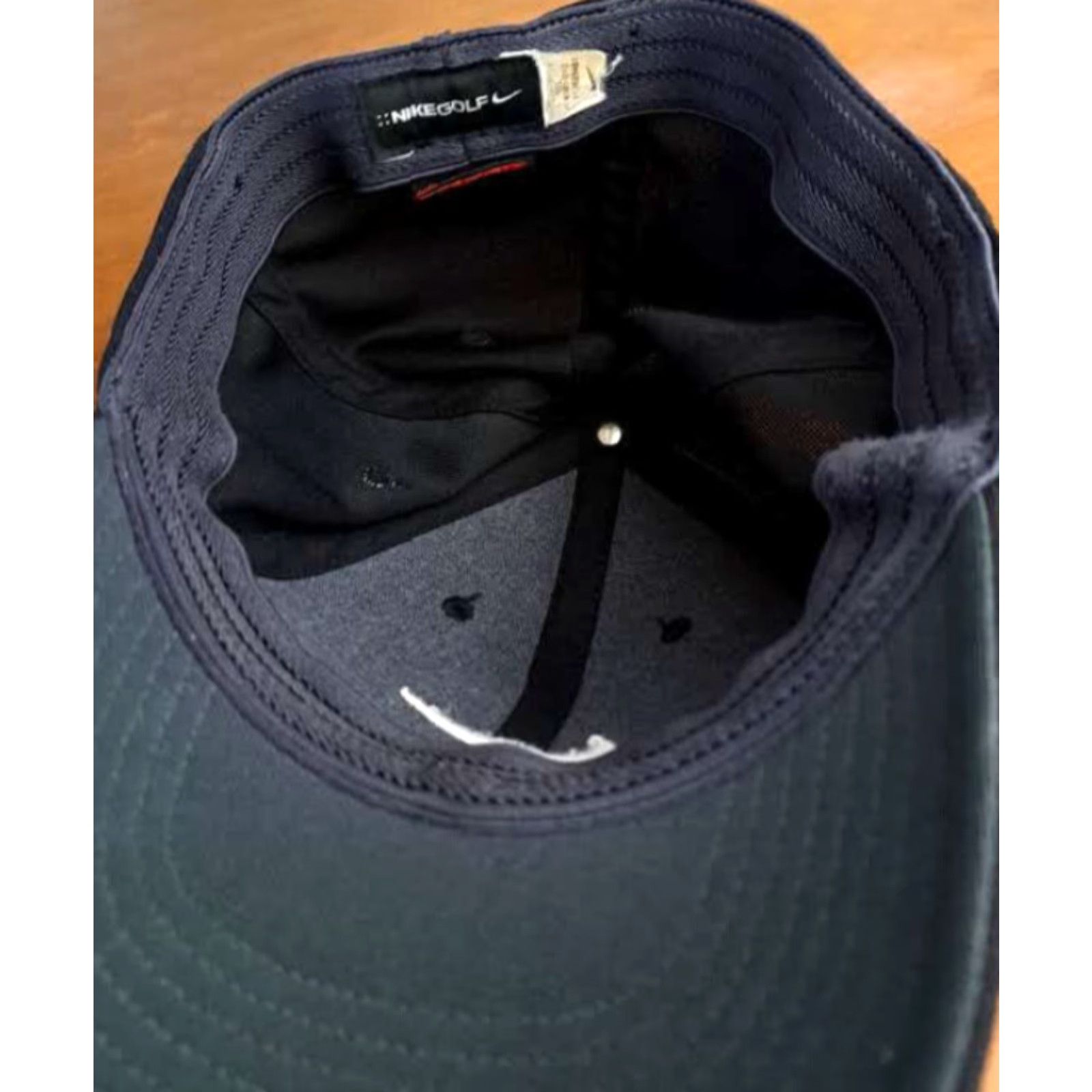 Nike Nike Golf Hat Large Flex-Fit Black Mens L Size ONE SIZE - 4 Thumbnail