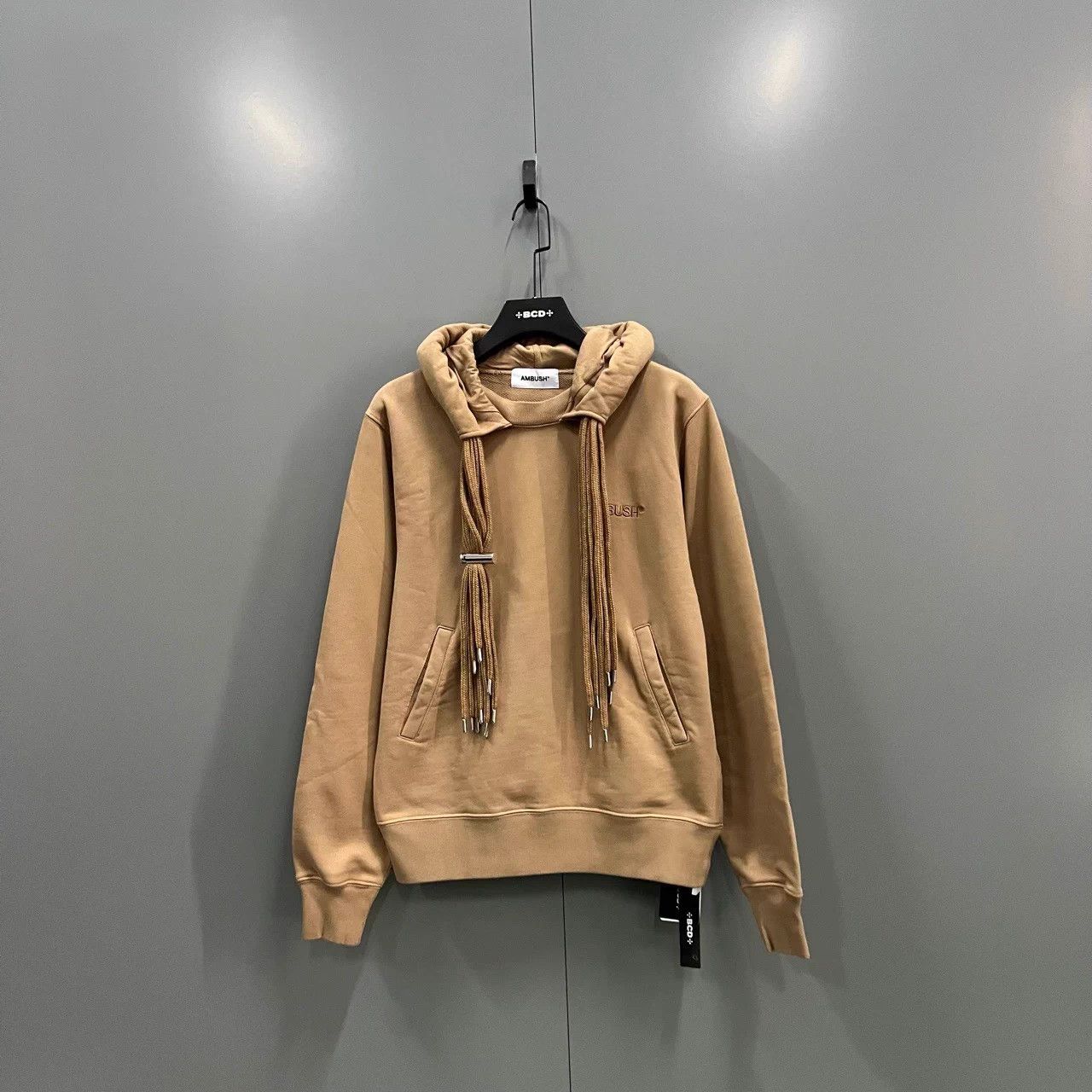 Ambush Design AMBUSH Khaki Embroidered Logo Hoodie S/XL New Tags Size US S / EU 44-46 / 1 - 1 Thumbnail