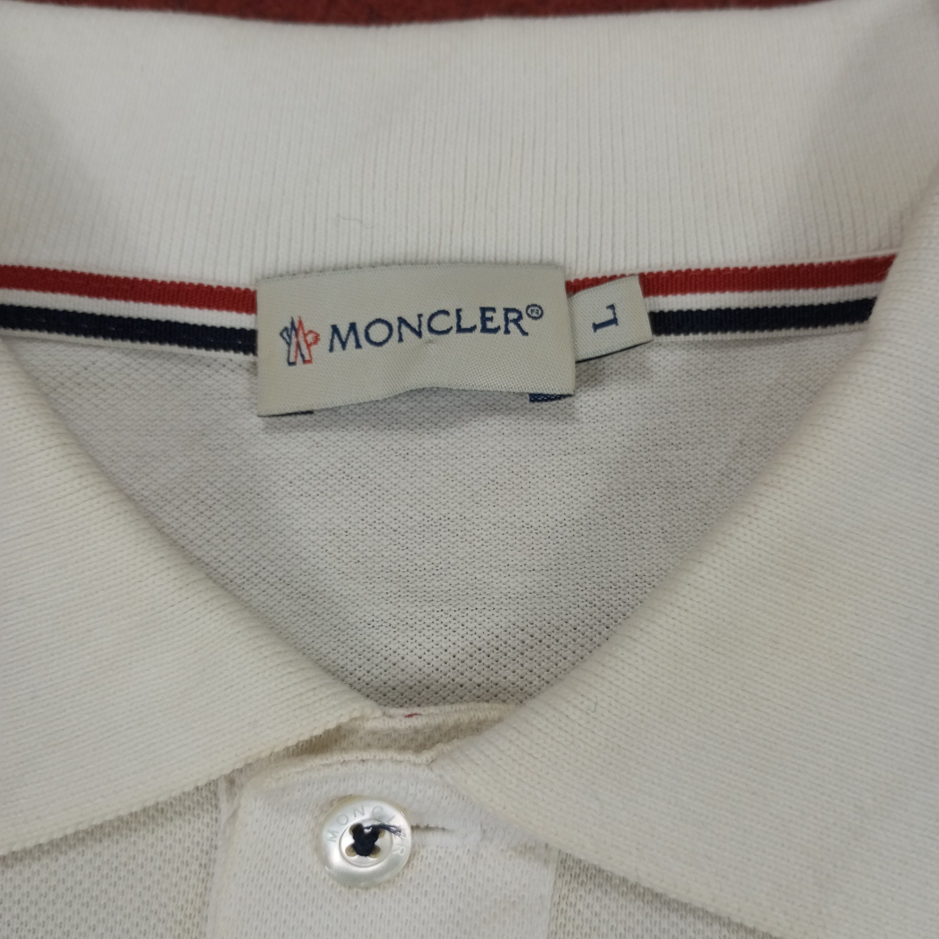 Vintage Moncler Italian Brand Casual Polos Size US M / EU 48-50 / 2 - 7 Thumbnail