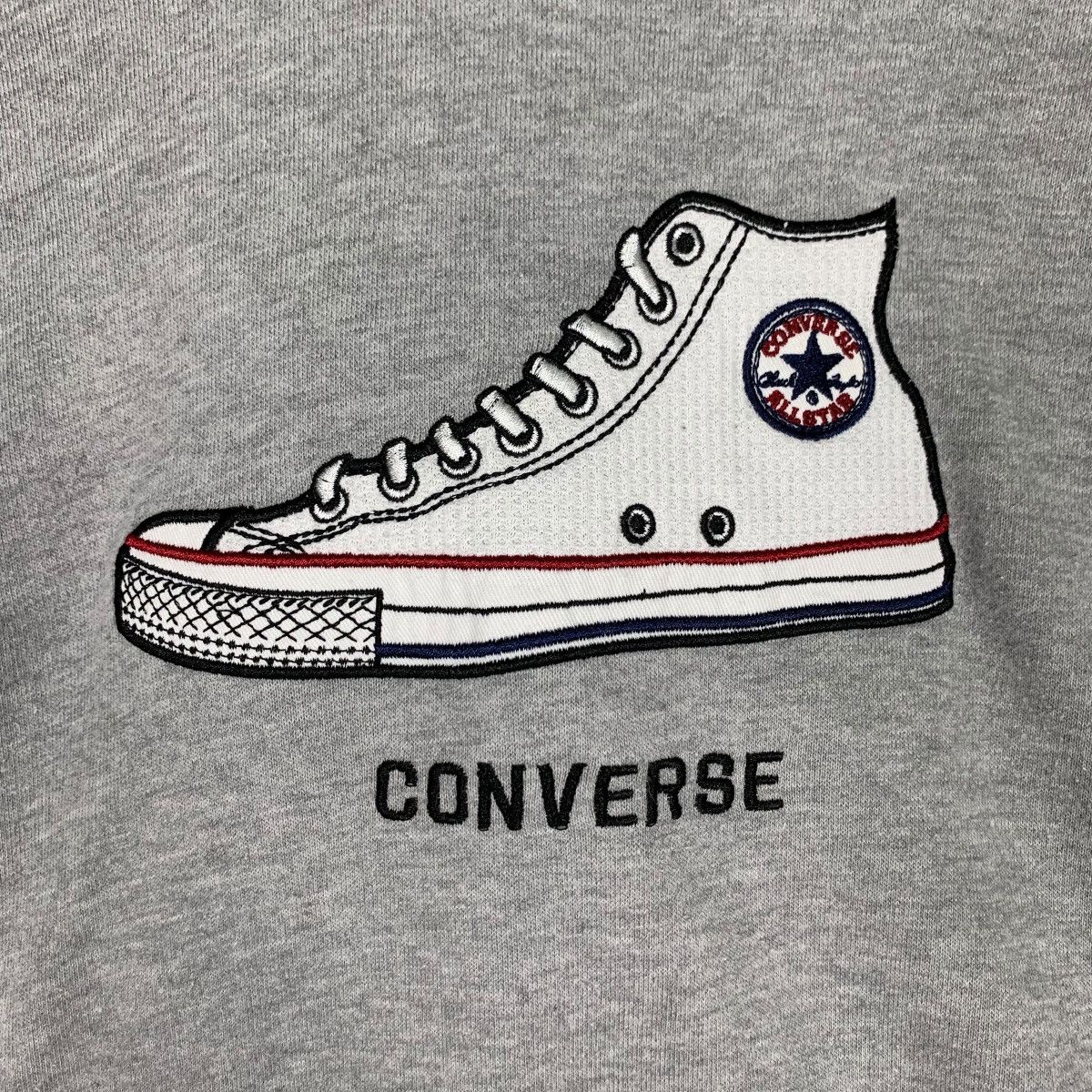 Converse CONVERSE Shoes Big Logo Pullover Hoodies #0821-C37 Size US L / EU 52-54 / 3 - 8 Thumbnail