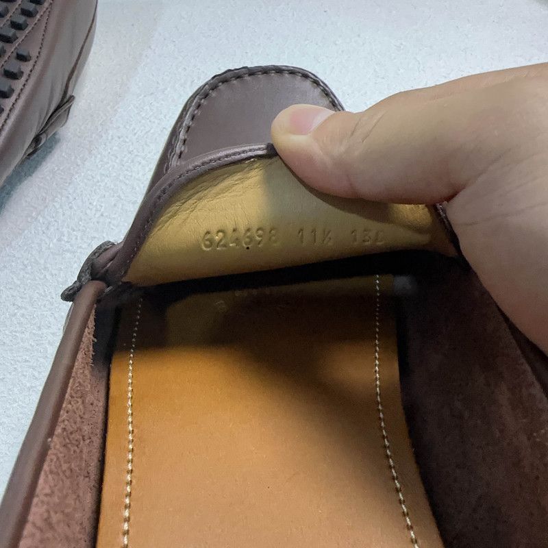 Gucci Gucci Horsebit Brown Casual Leather Shoes - Size US 12 / EU 45 - 5 Thumbnail