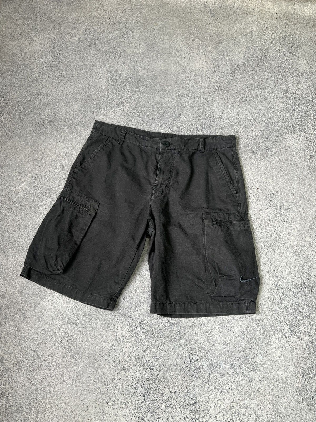 Nike × Vintage Vintage Nike Cargo Y2k Shorts Size US 34 / EU 50 - 5 Thumbnail