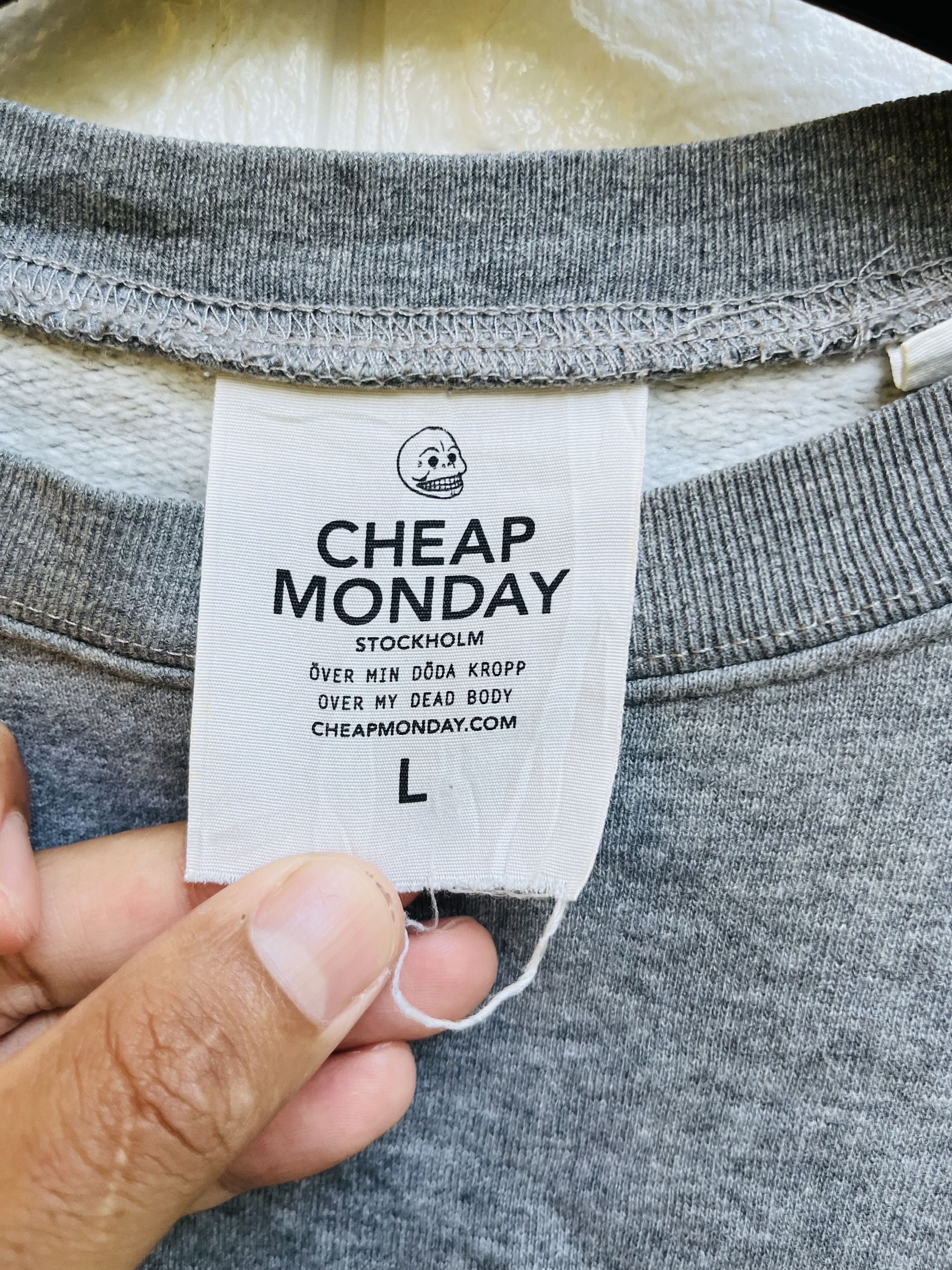 Cheap Monday × Japanese Brand Vintage Cheap Mondays Japanese DEsigner Fashion Style Size US L / EU 52-54 / 3 - 6 Thumbnail