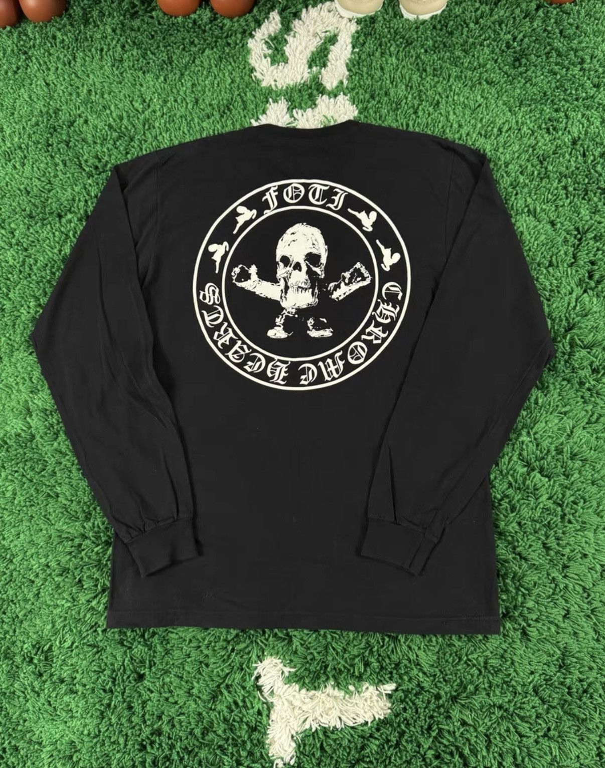 Chrome Hearts Foti Harris Print Long Sleeve Tee