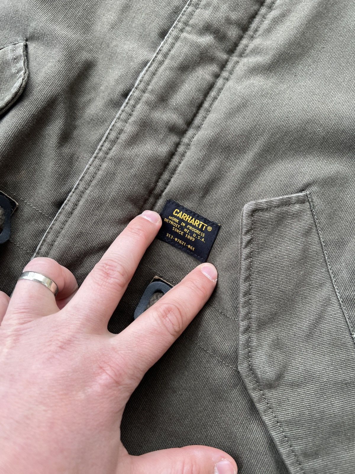 Carhartt Carhartt Clash Parka Khaki Size US S / EU 44-46 / 1 - 3 Thumbnail