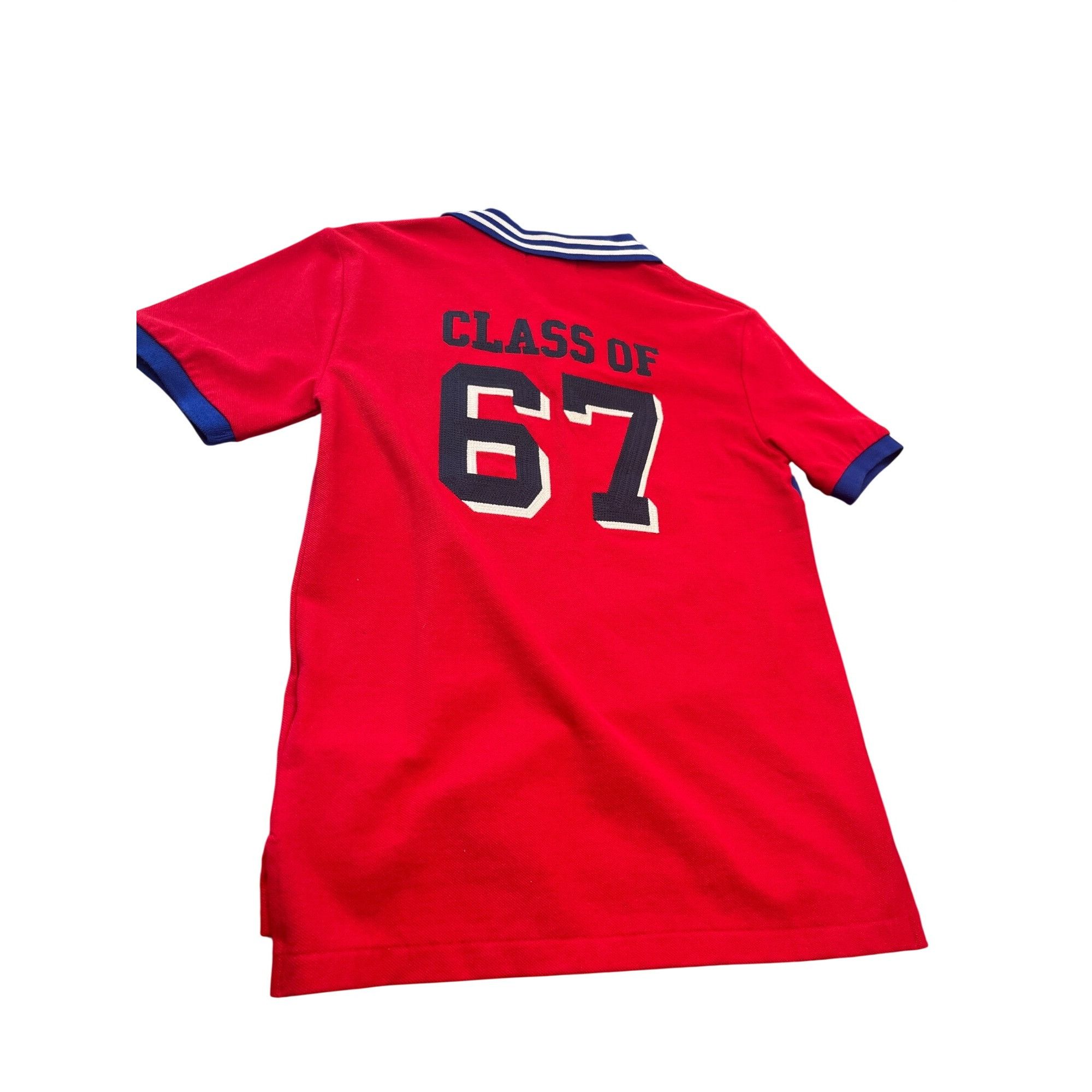 Polo Ralph Lauren Polo Ralph Lauren mens red blue polo shirt sz M SKU 10-038 Size US M / EU 48-50 / 2 - 12 Thumbnail