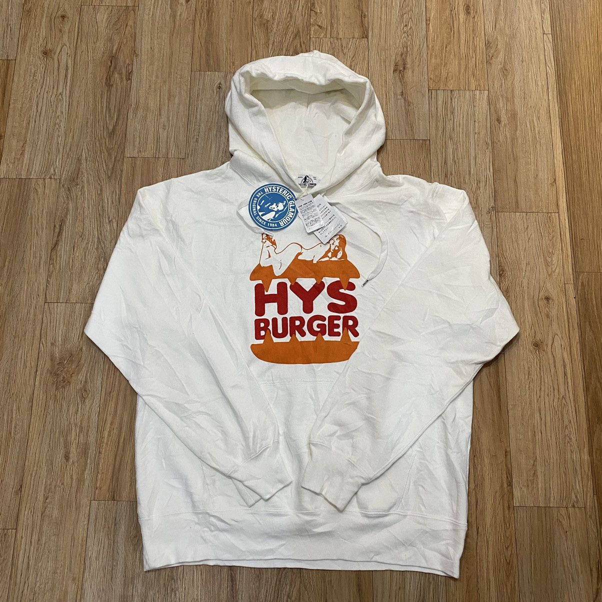 Hysteric Glamour 2000s New With Tag Hysteric Glamour Burger Hoodie Size US L / EU 52-54 / 3 - 5 Thumbnail