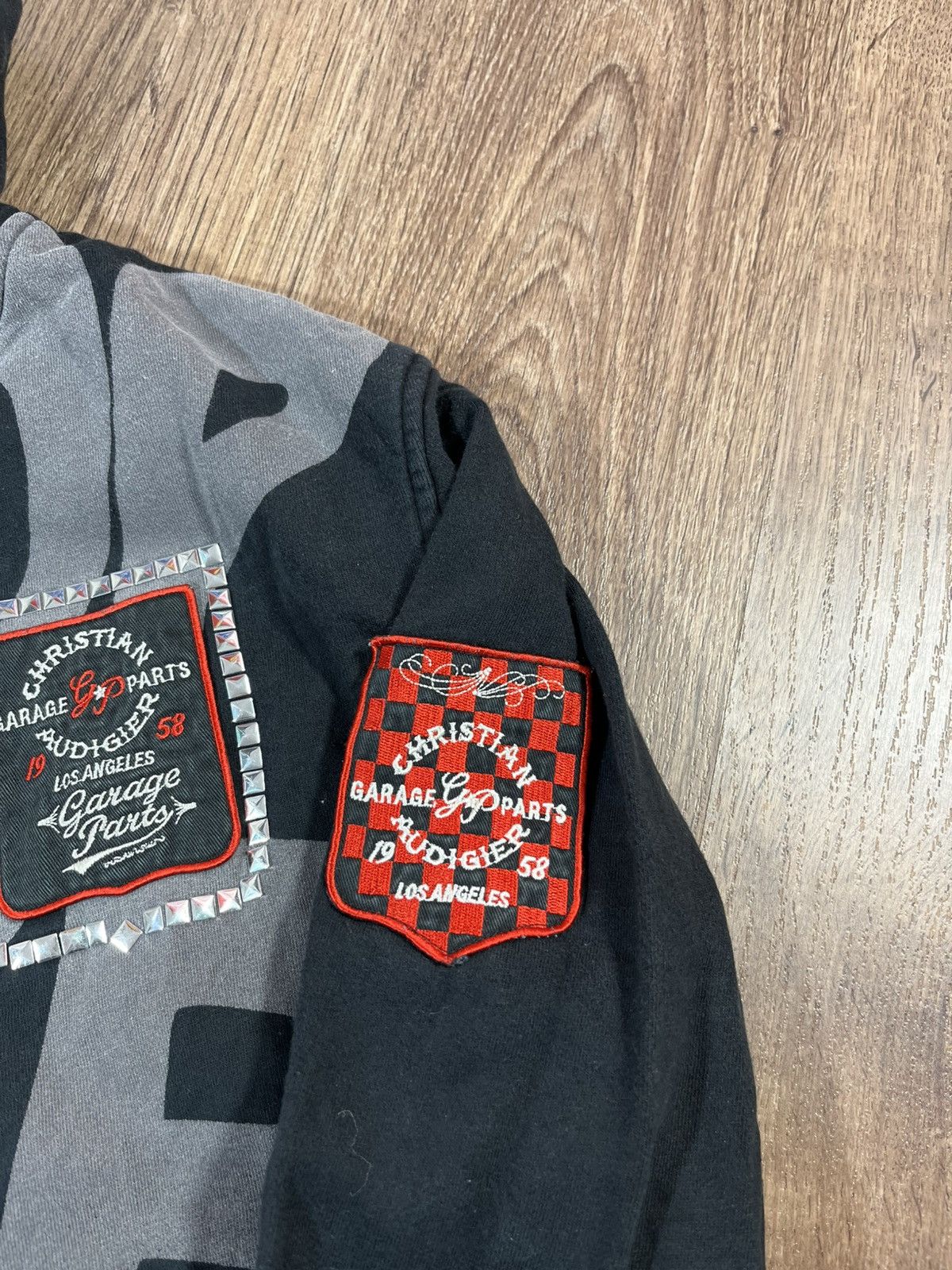 Christian Audigier Christian Audigier Zip Hoodie Size US L / EU 52-54 / 3 - 9 Thumbnail