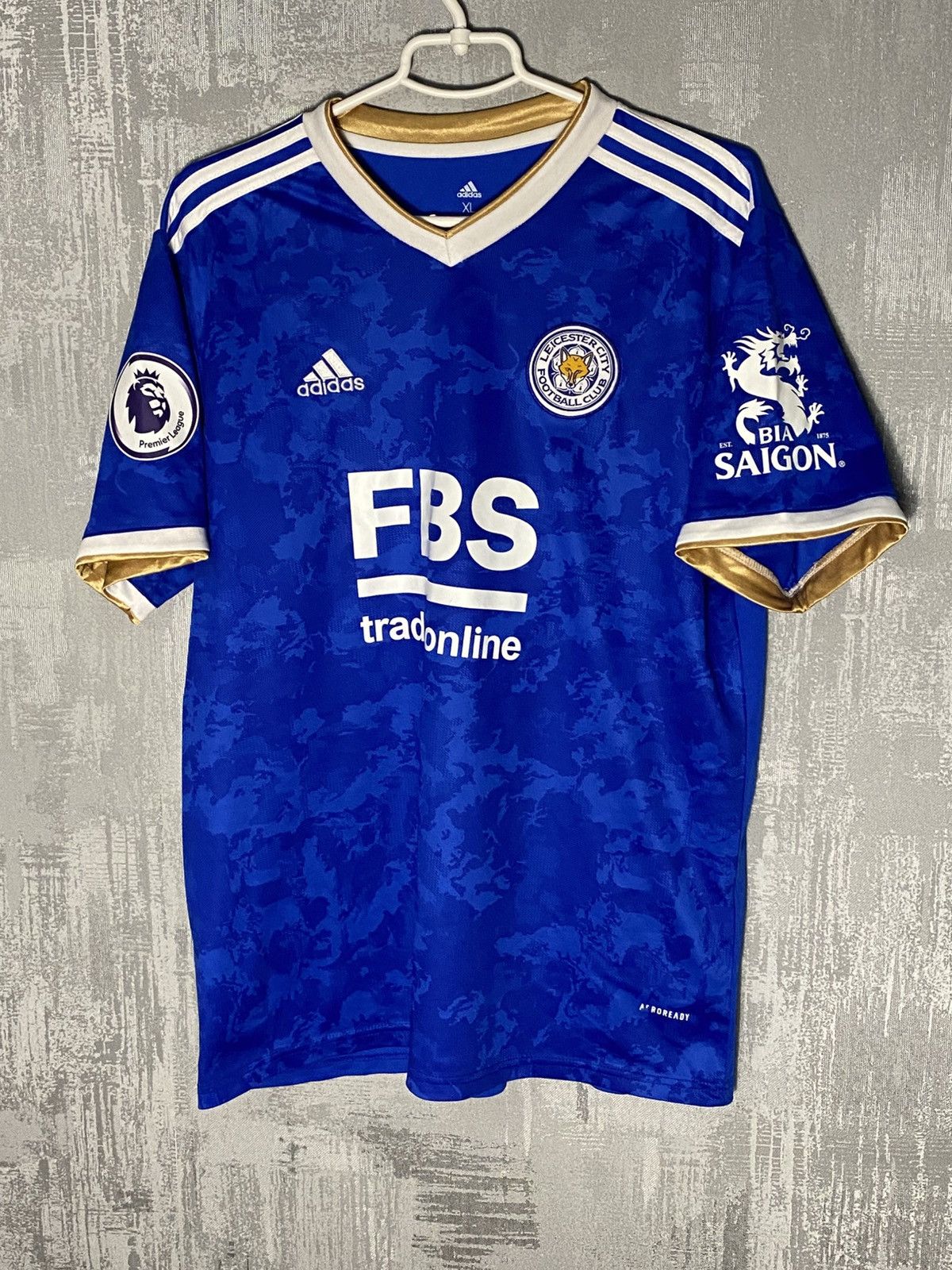 Adidas × Other UK 2021 Leicester City Adidas Soccer Football Jersey Size L-XL Size US XL / EU 56 / 4 - 1 Thumbnail